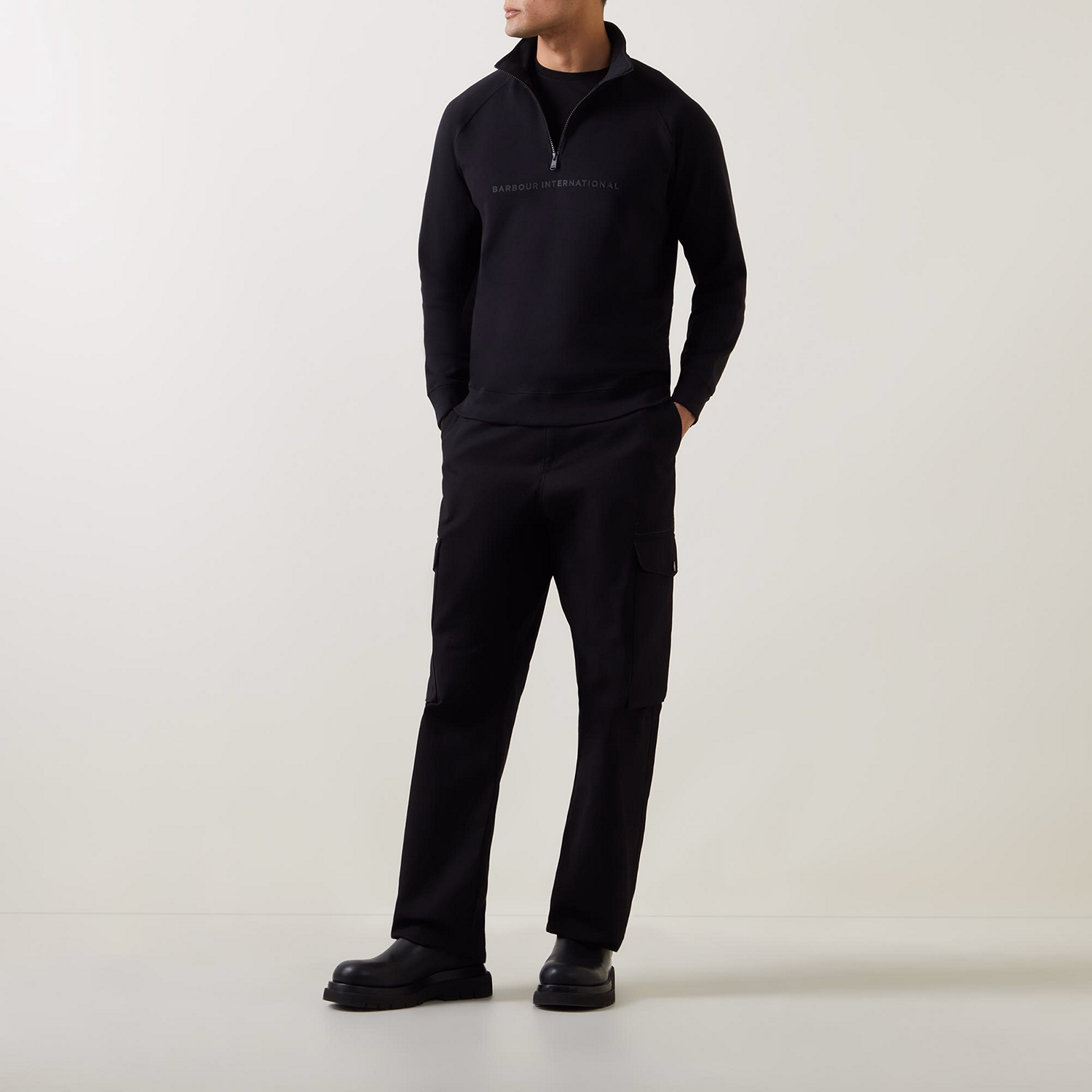 Shadow Half-Zip Sweatshirt