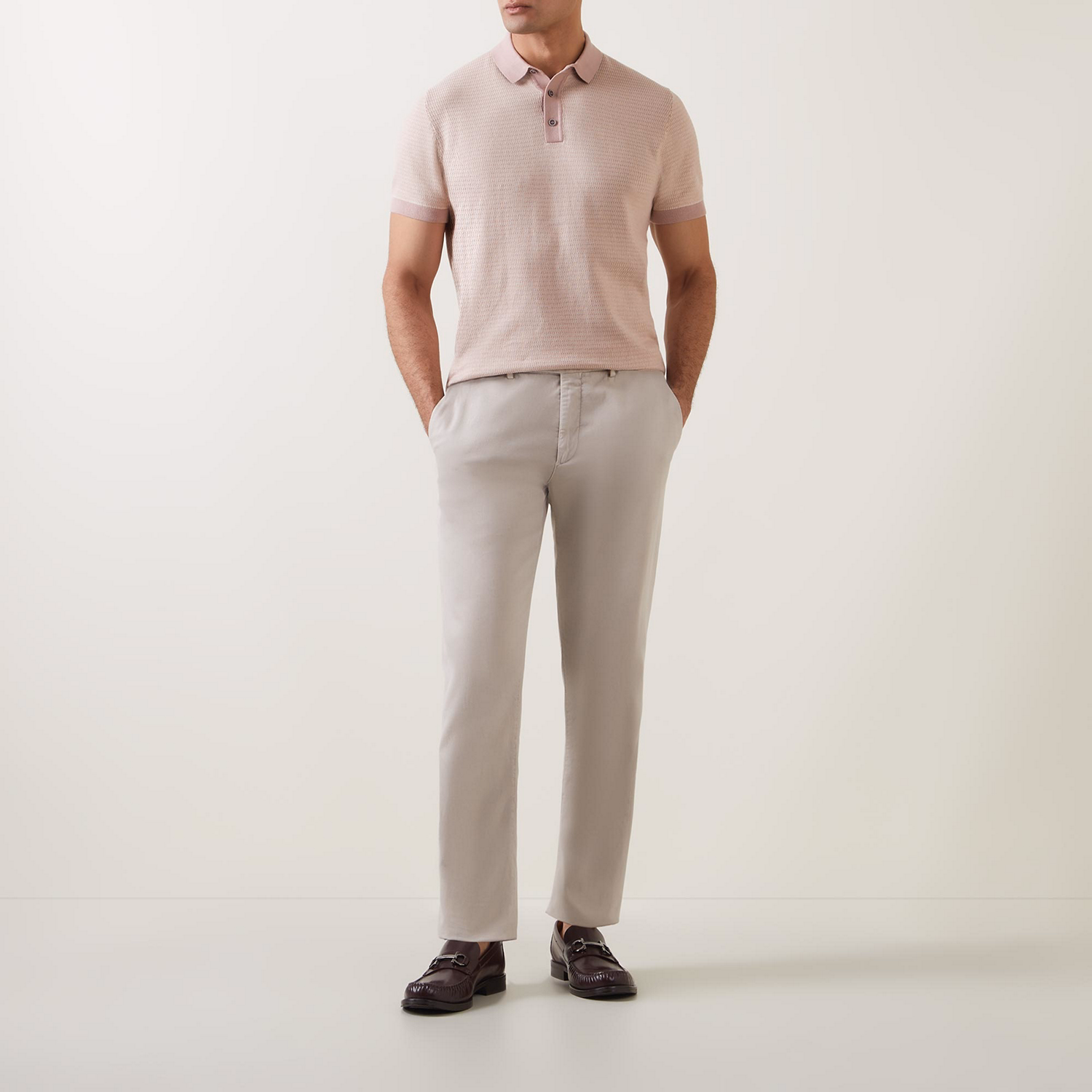 Geometric Polo Shirt