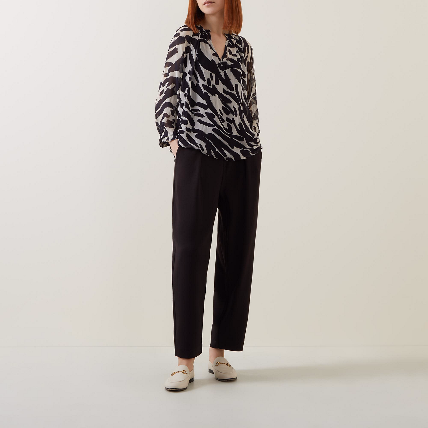 Elsia Printed Blouse