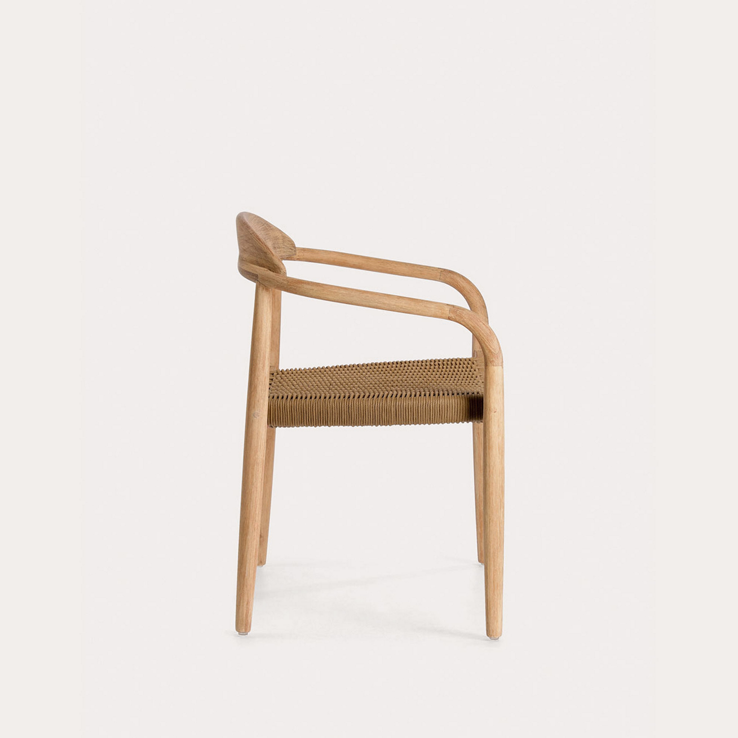 Nina Chair Acacia Wood with Beige Rope Seat