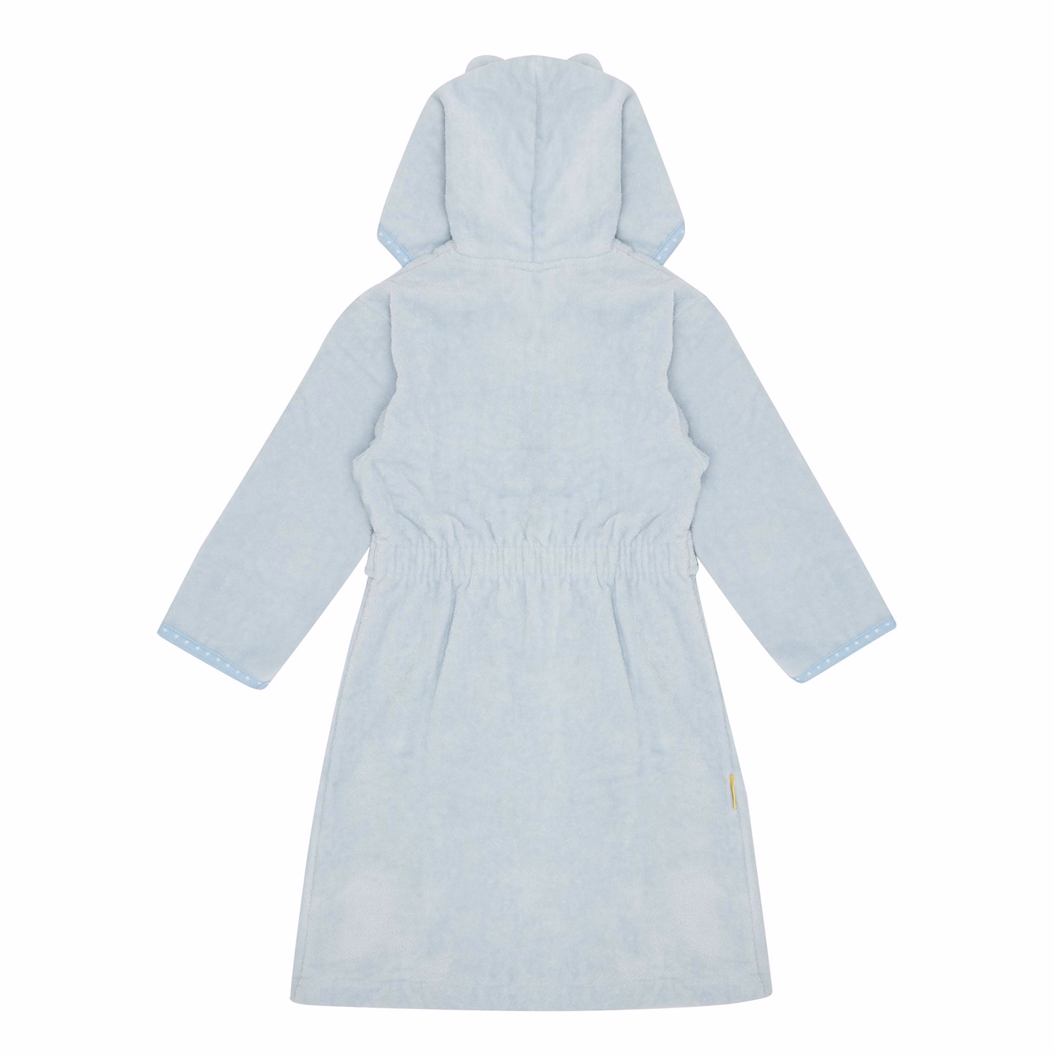White Stars Blue Organic Cotton CozyBoo Robe