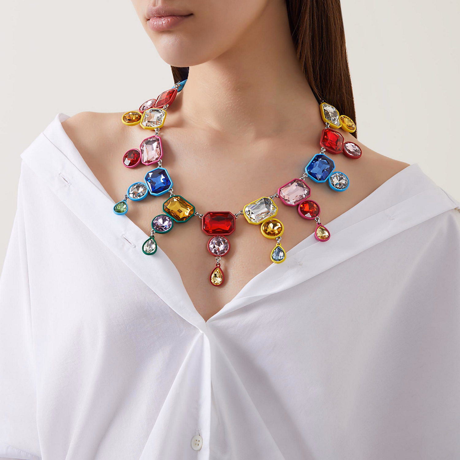 Yanina Glass Necklace