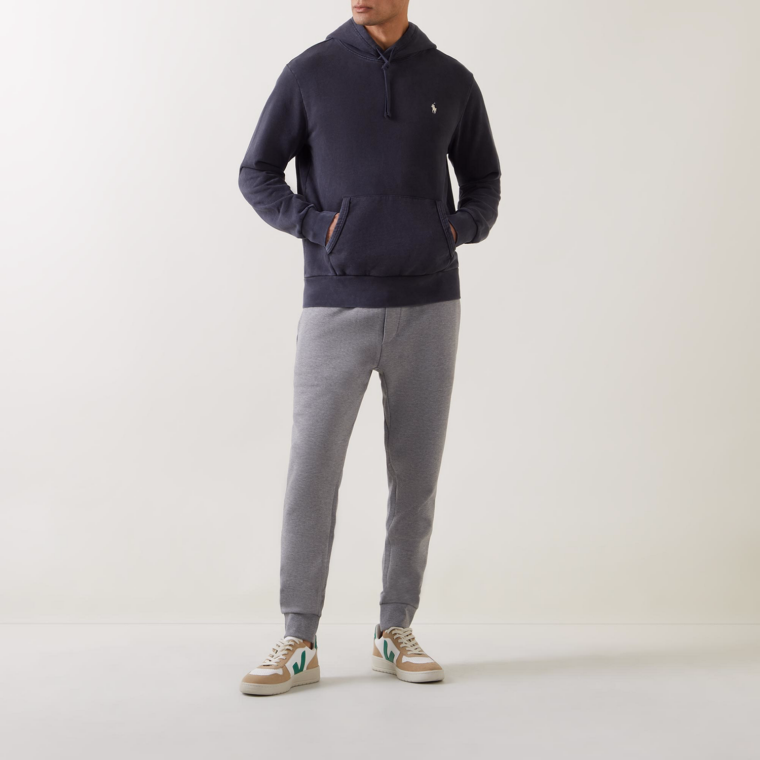 Loopback Logo Fleece Hoodie