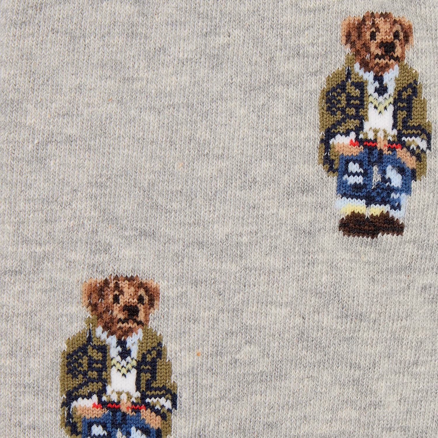 Two-Pack Bear & Solid Socks