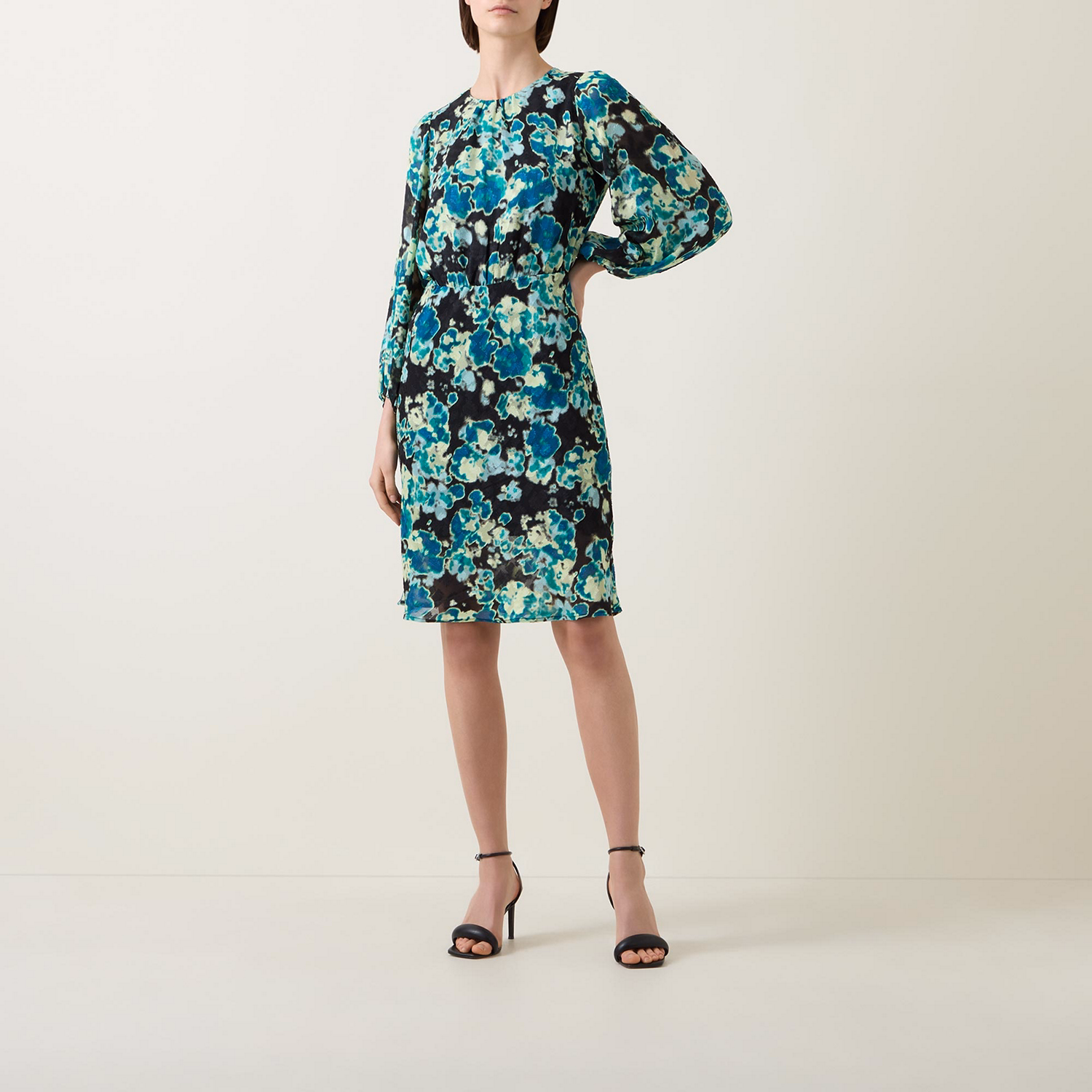 Cisira Floral Shift Dress
