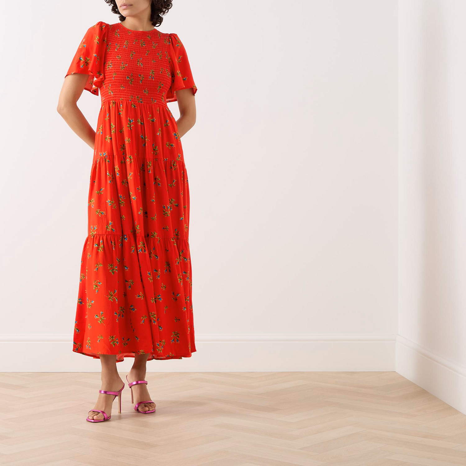 Bridget Floral Flared Dress