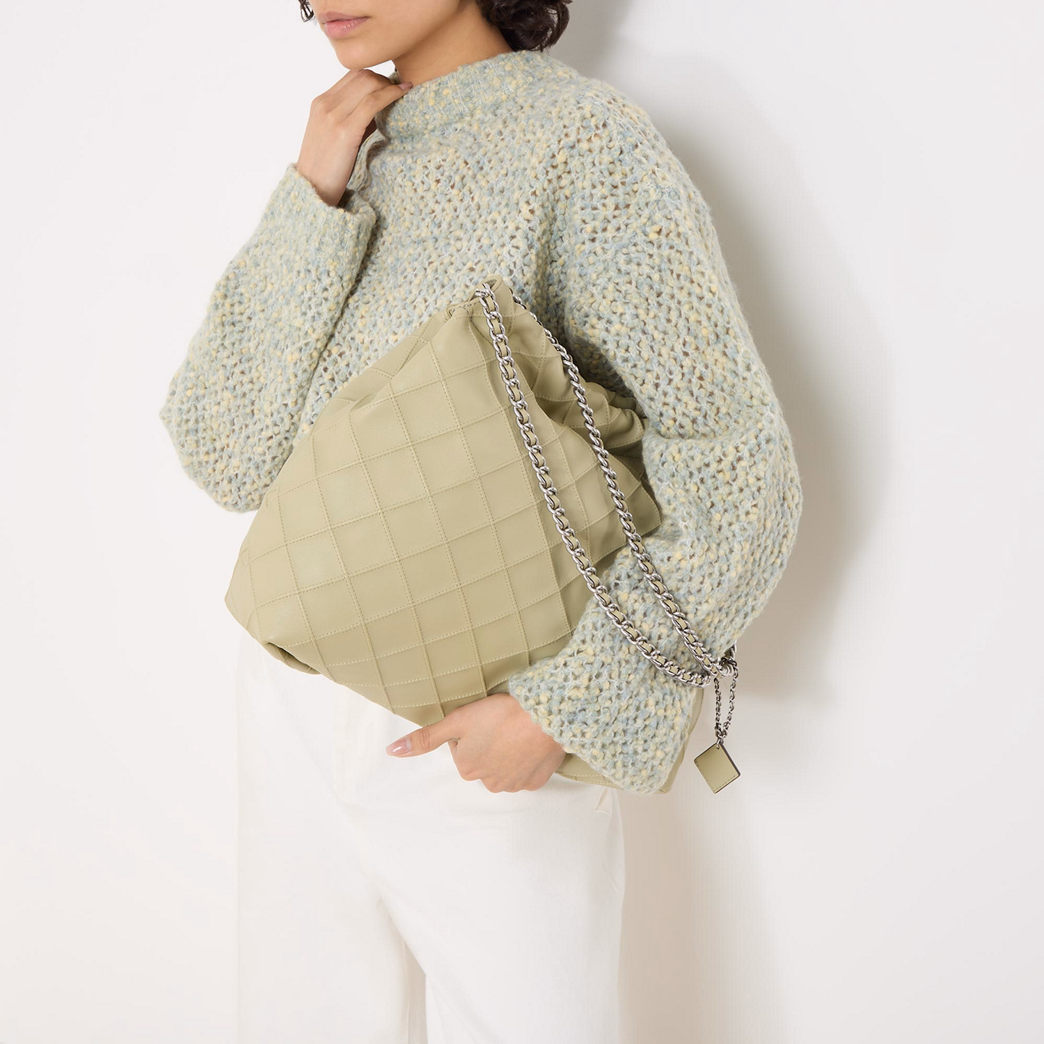 Fleming Drawstring Hobo Bag