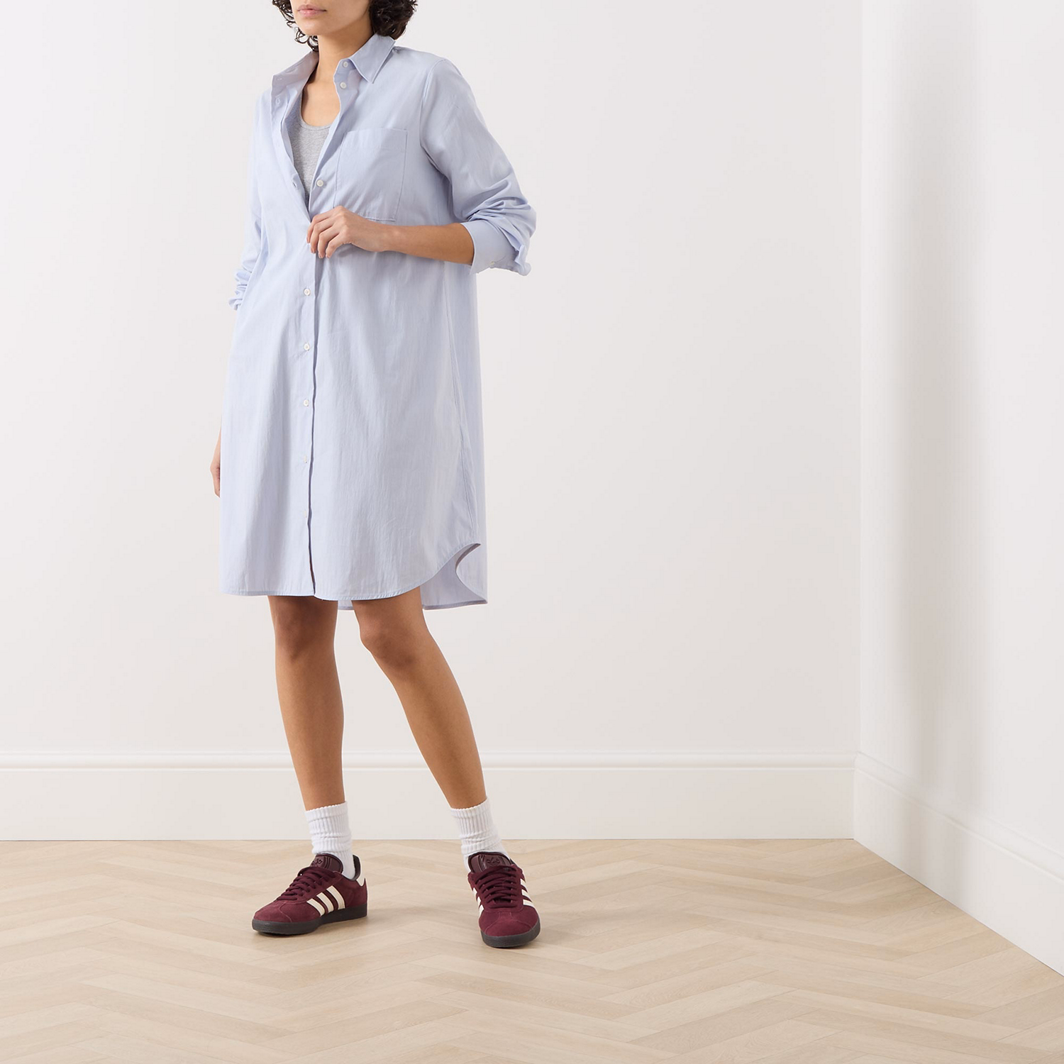 A-Line Shirt Dress