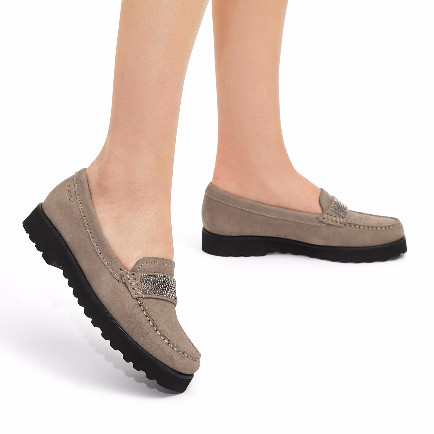 Essence Embellished Loafers