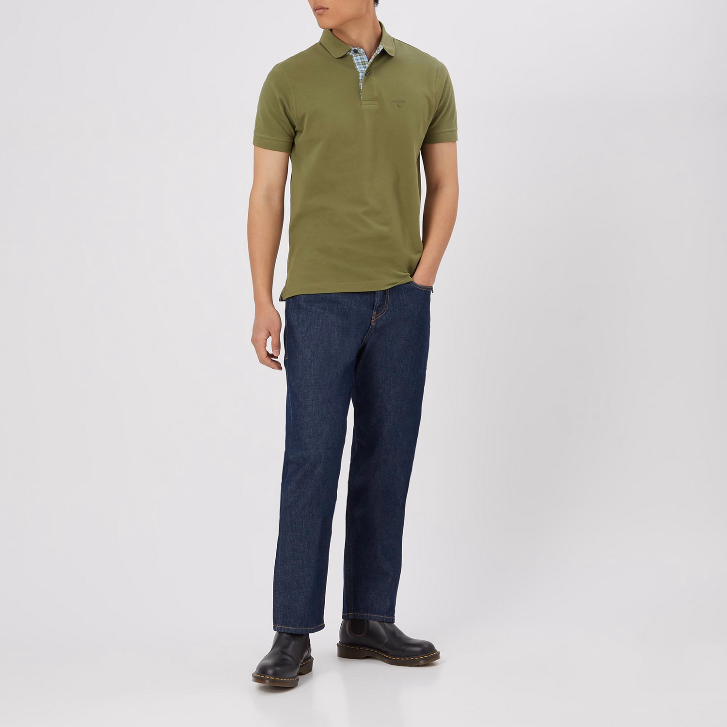 D-Viker Mid-Rise Straight Leg Jeans