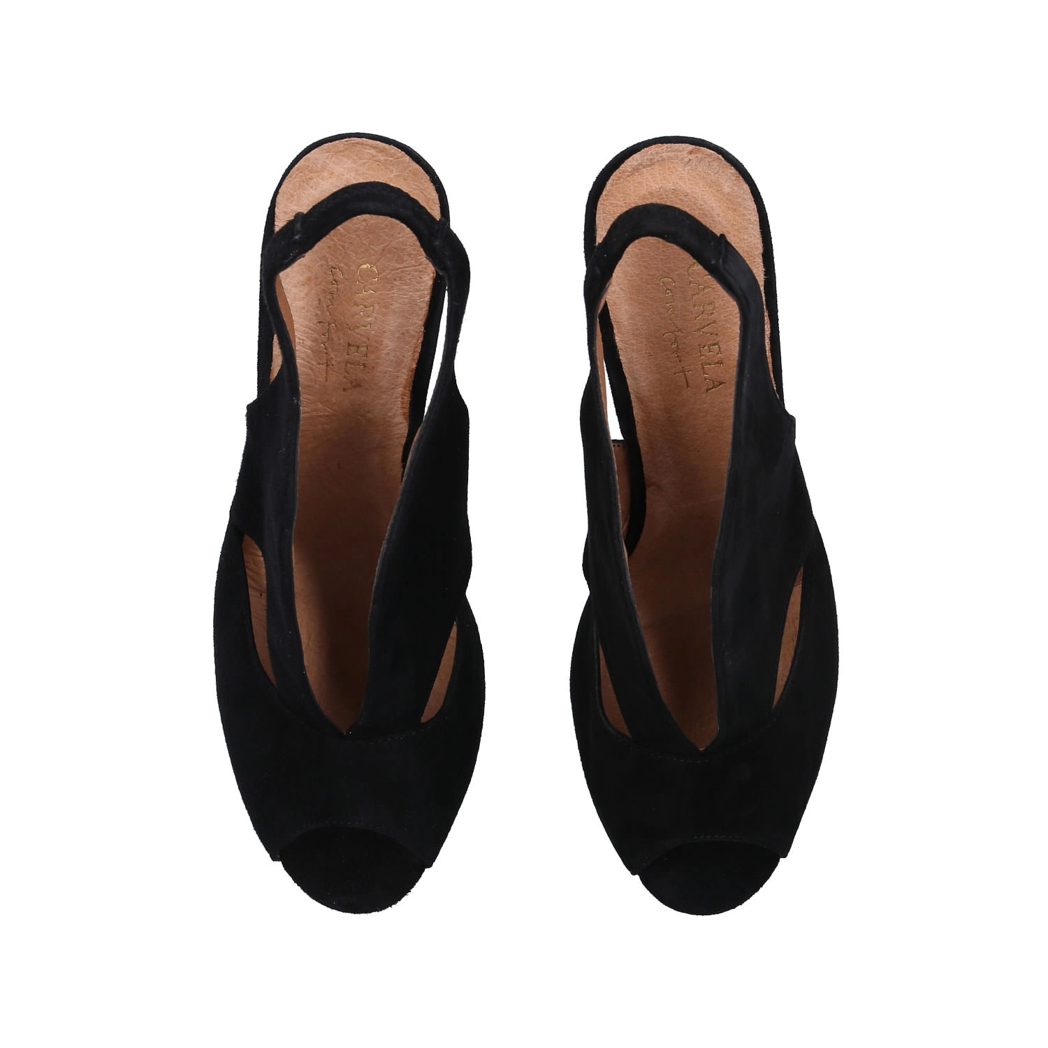 Arabella Suede Heeled Sandals