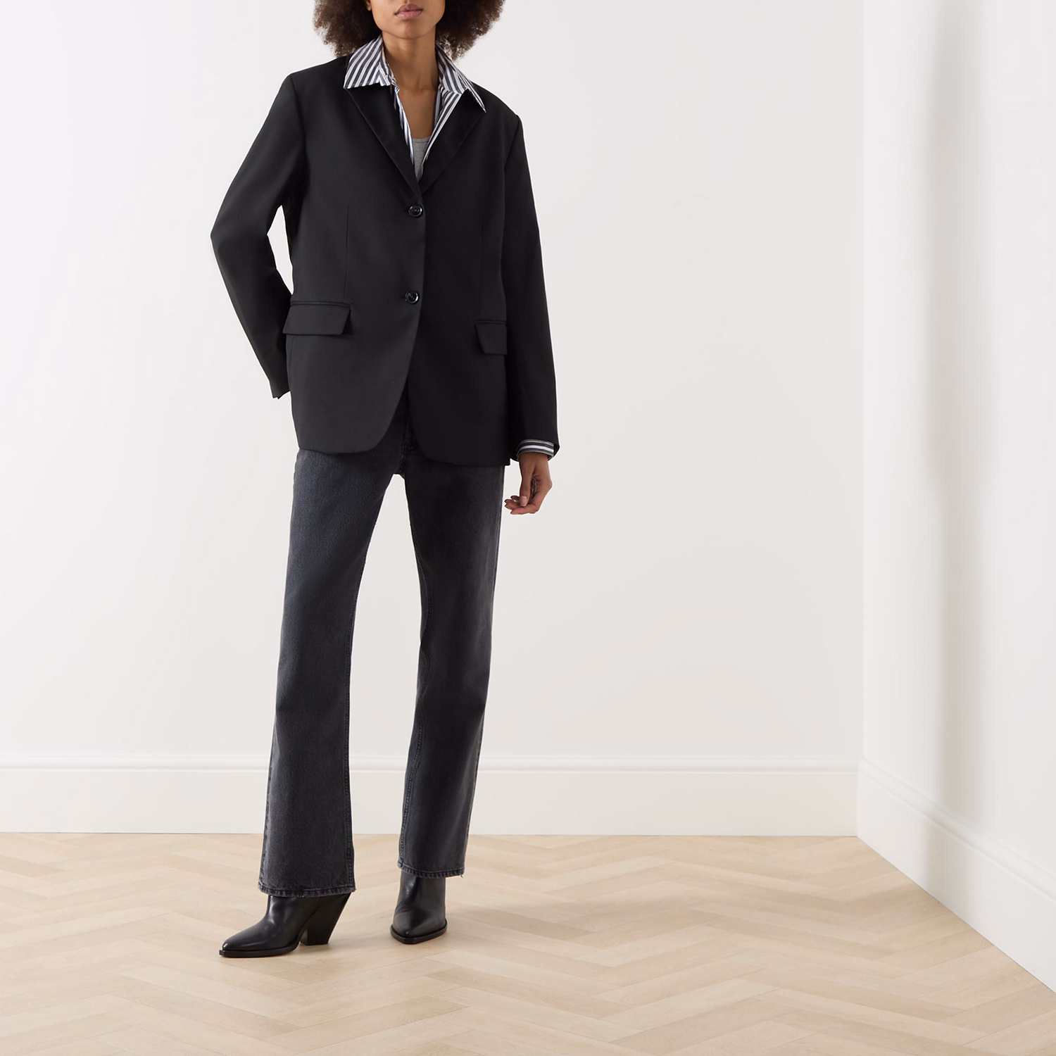 Luzy Single-Breasted Blazer