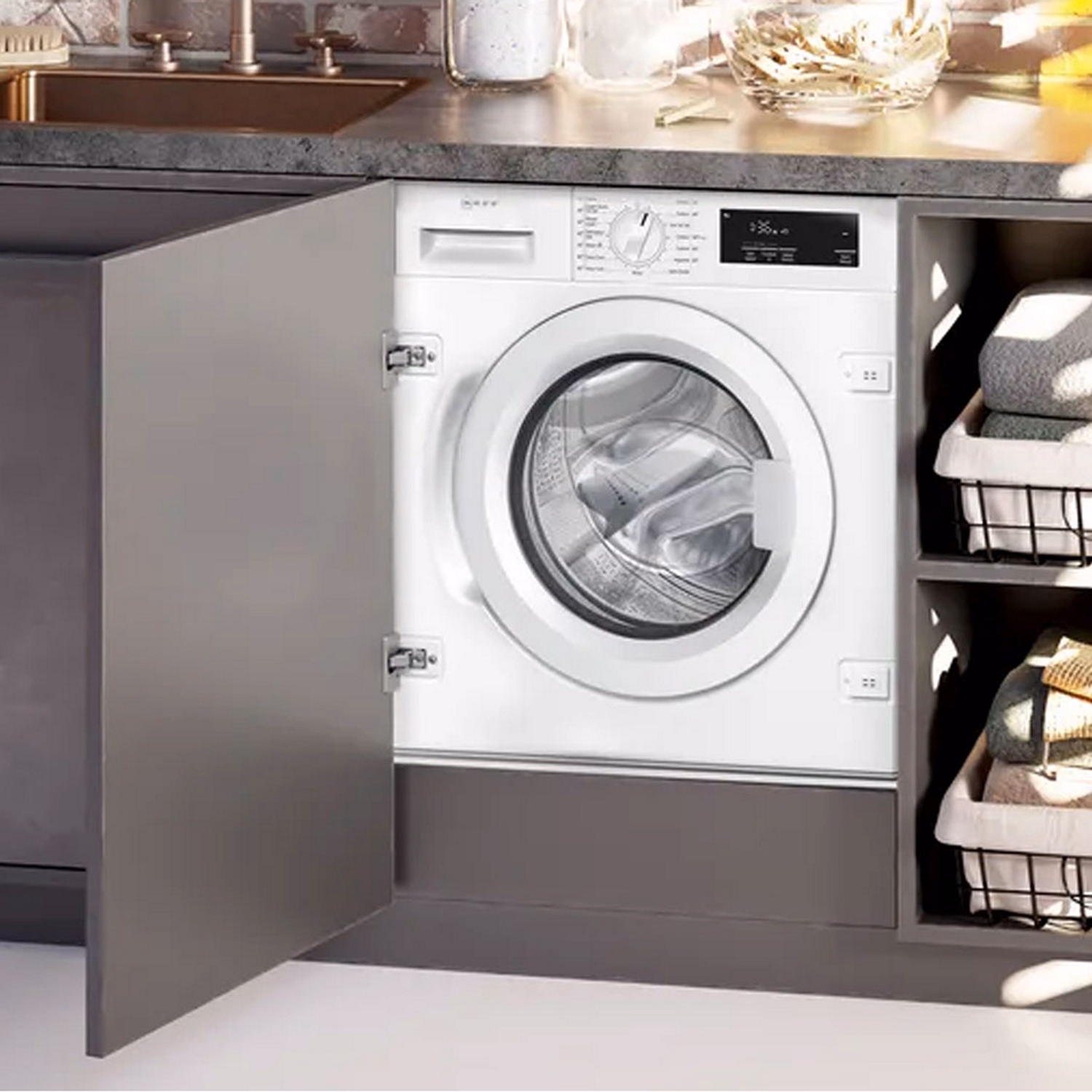 Built-In Washing Machine 8kg 1400 RPM
