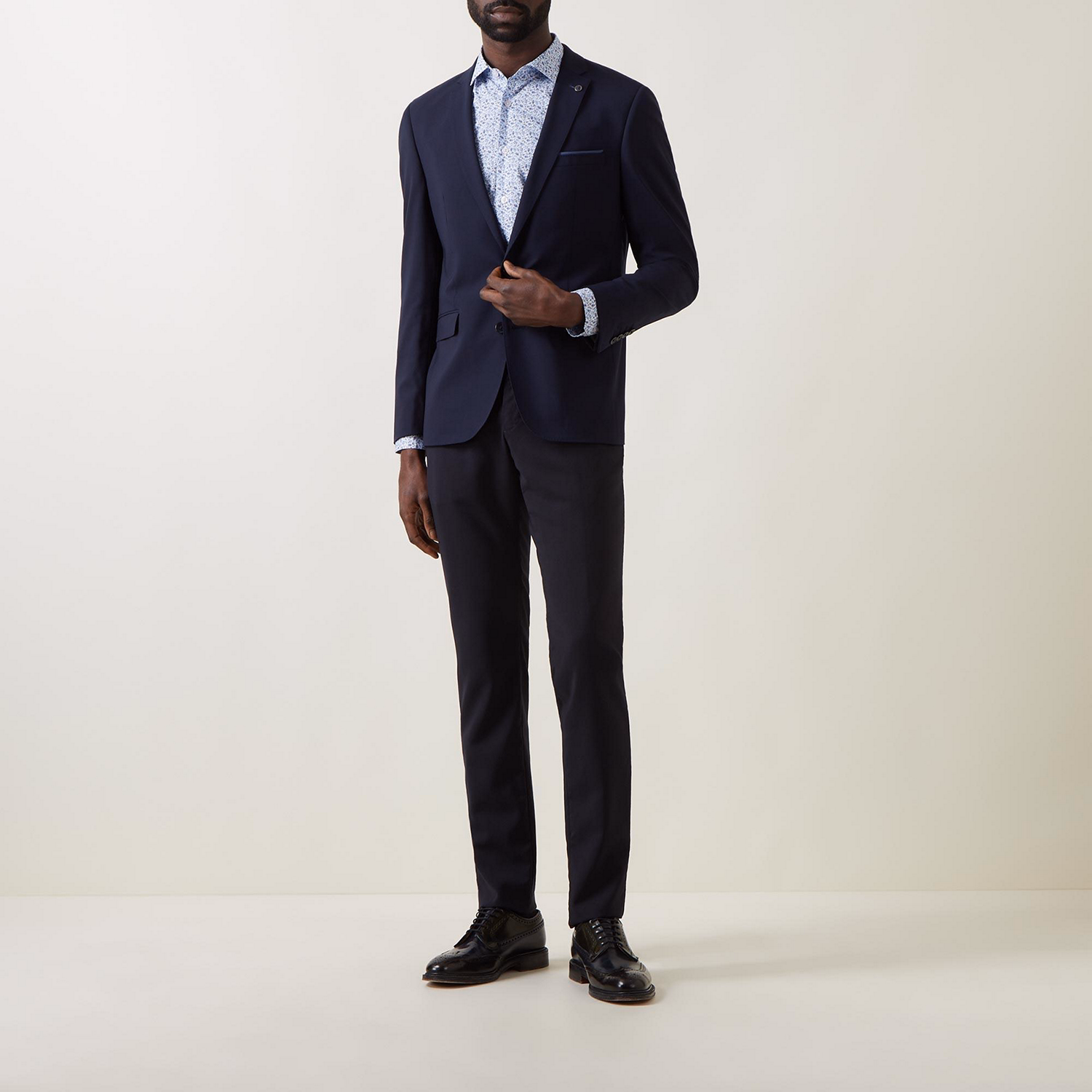 Luca Wool-Blend Suit Jacket