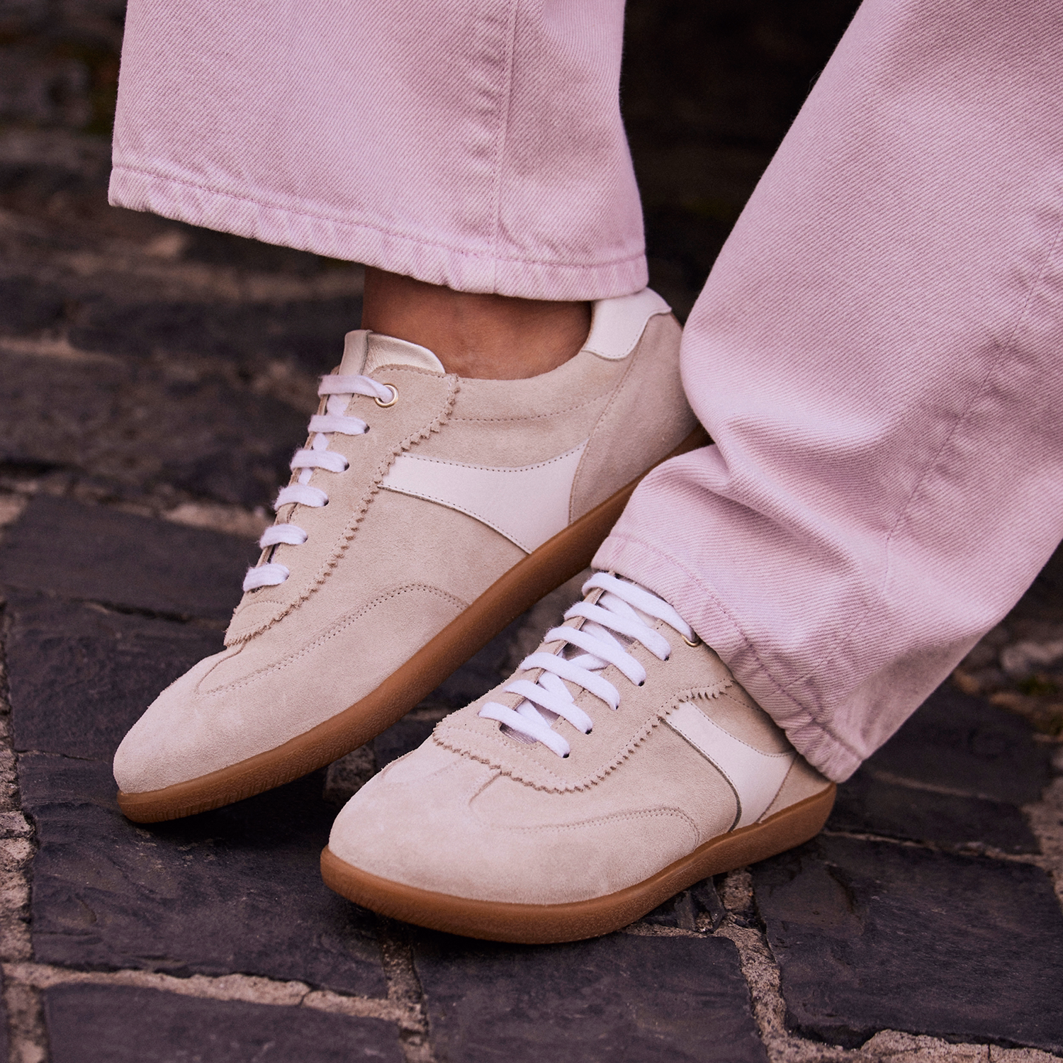 Ace Suede Low-Top Trainers