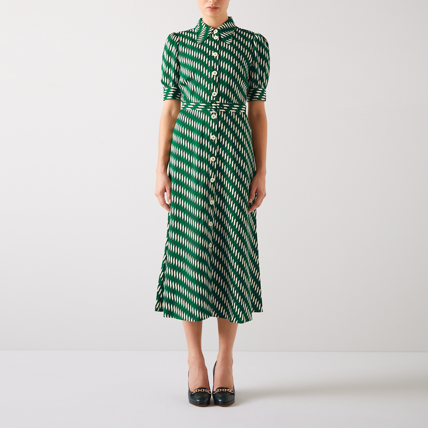 Valerie Modernist Shirt Dress