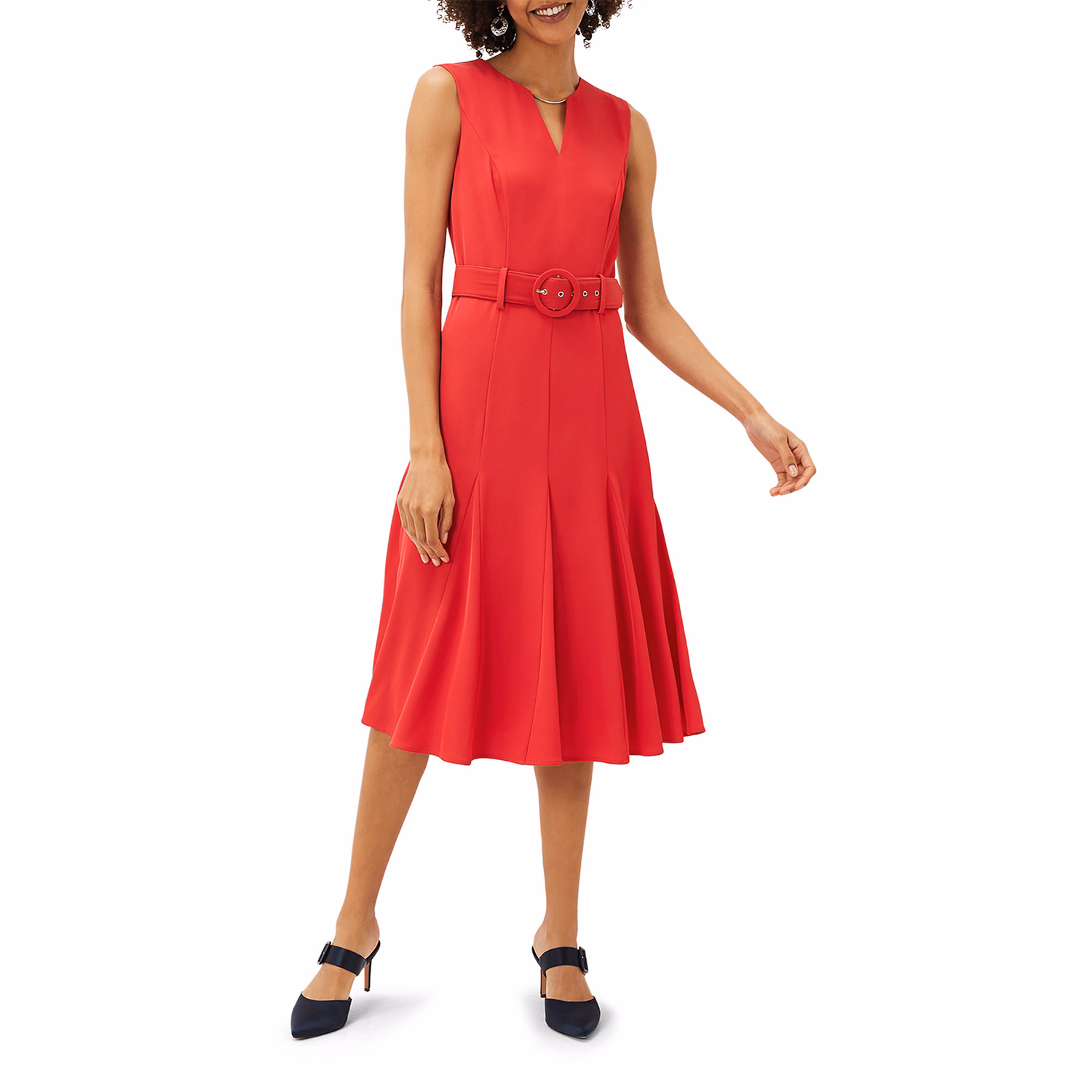 Jayne Belted Panel Dress