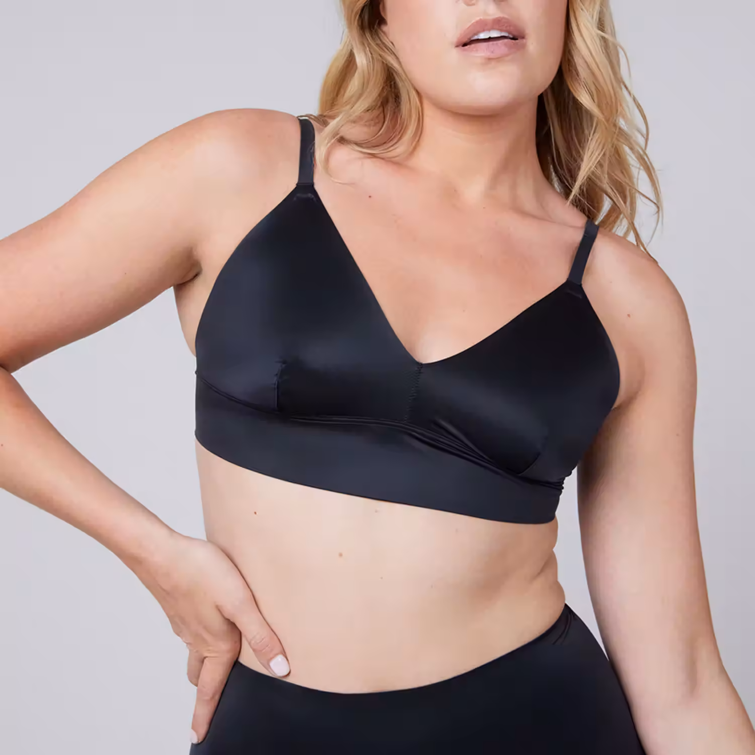 Shaping Satin Bralette