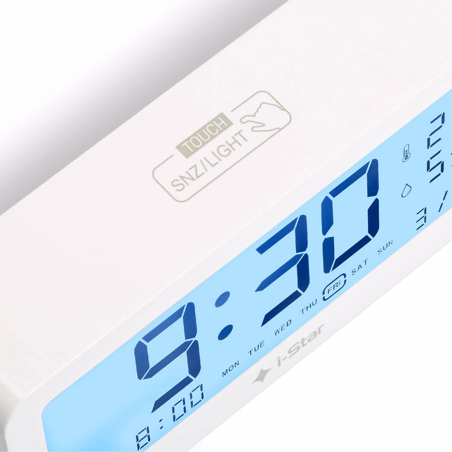 Digital Alarm Clock with Temperature