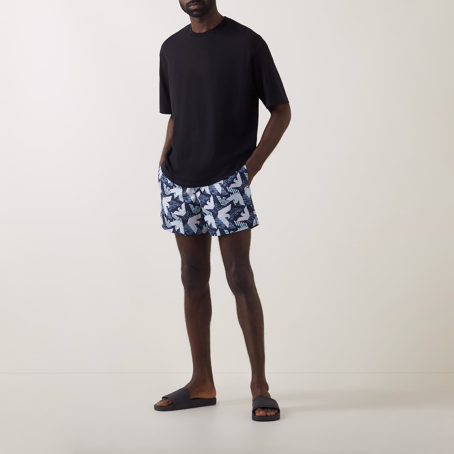 Macro Logo Swim Shorts
