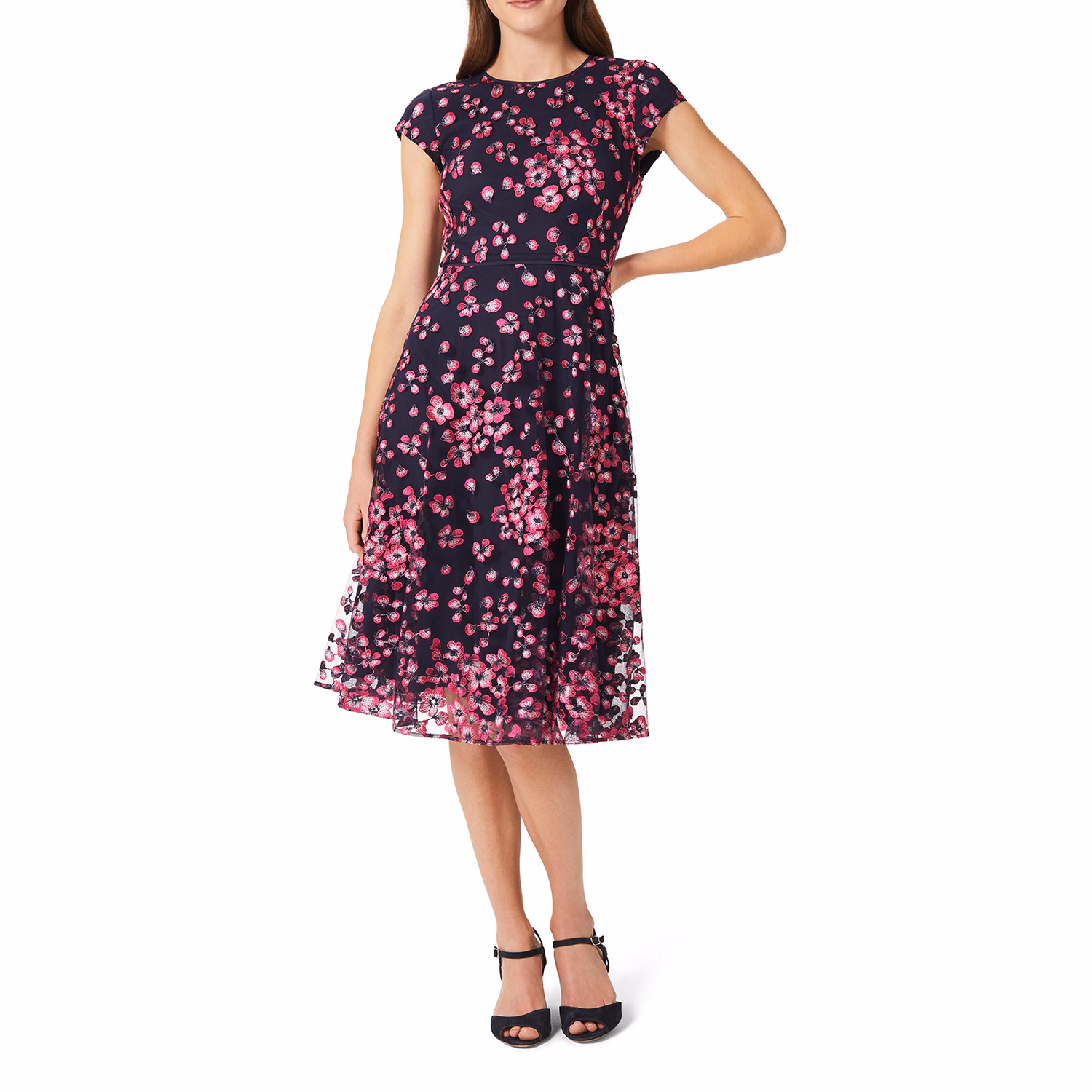 Tia Embroidered Dress