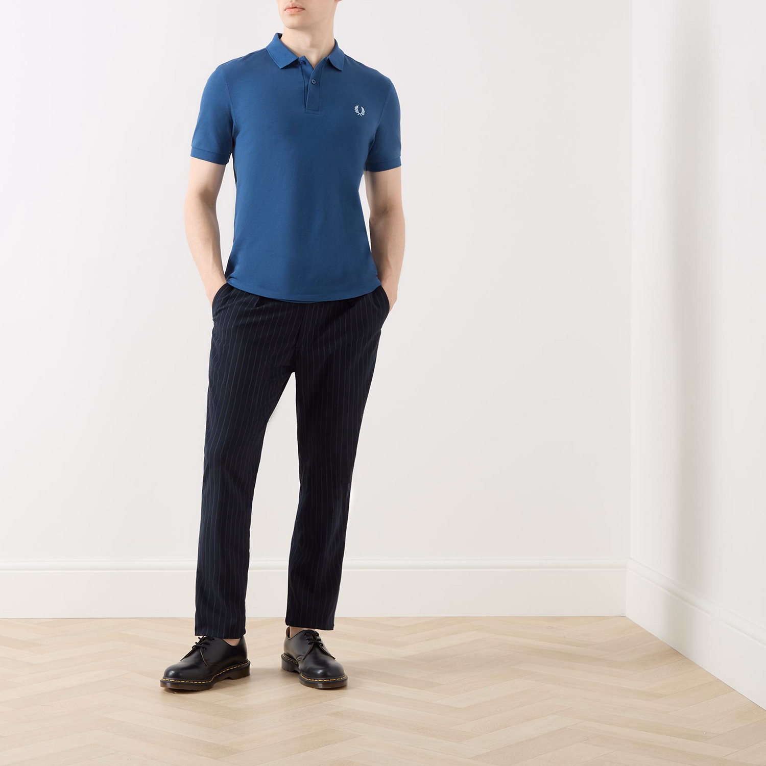 Laurel Wreath Logo Polo Shirt