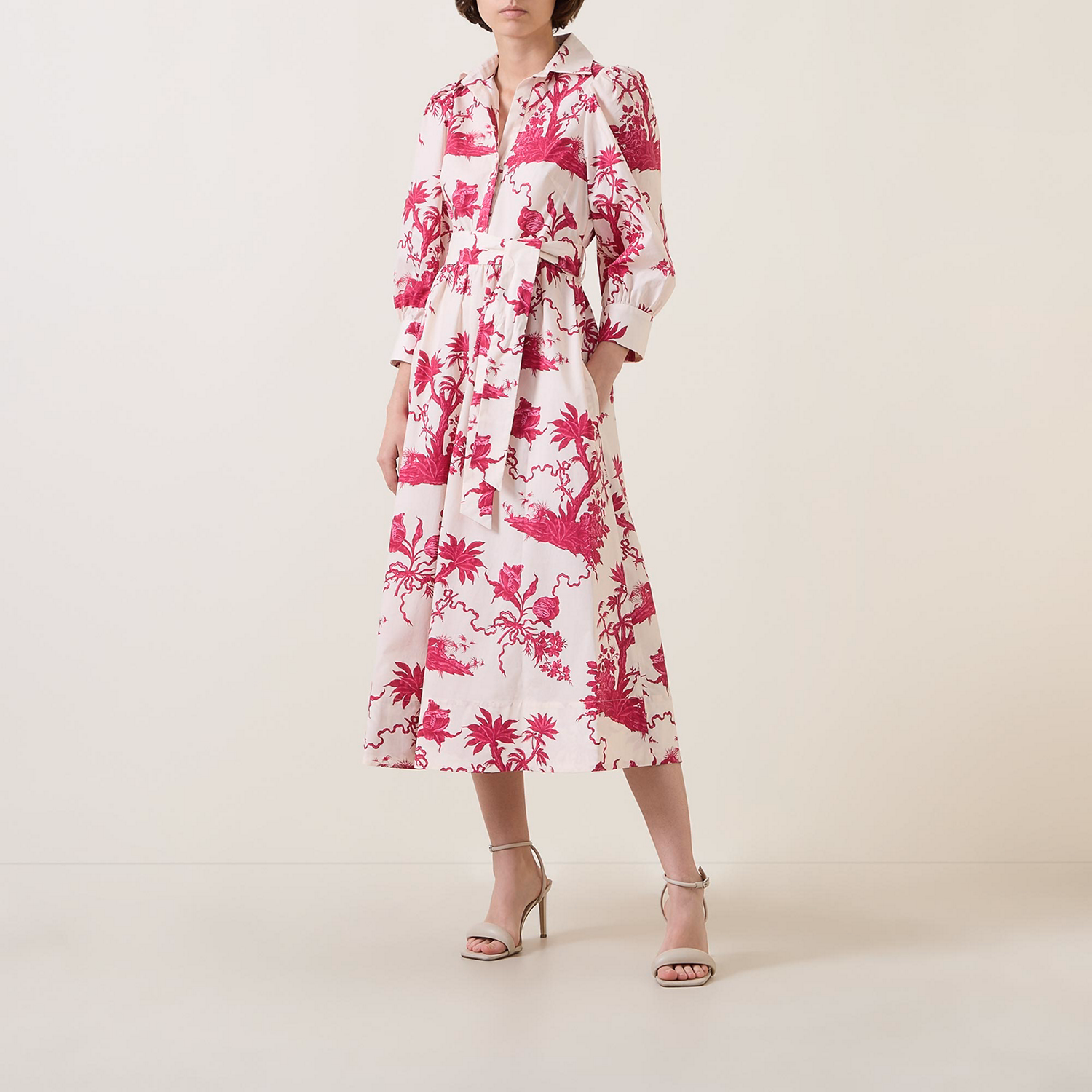 Rivoltine Printed Shirt Dress