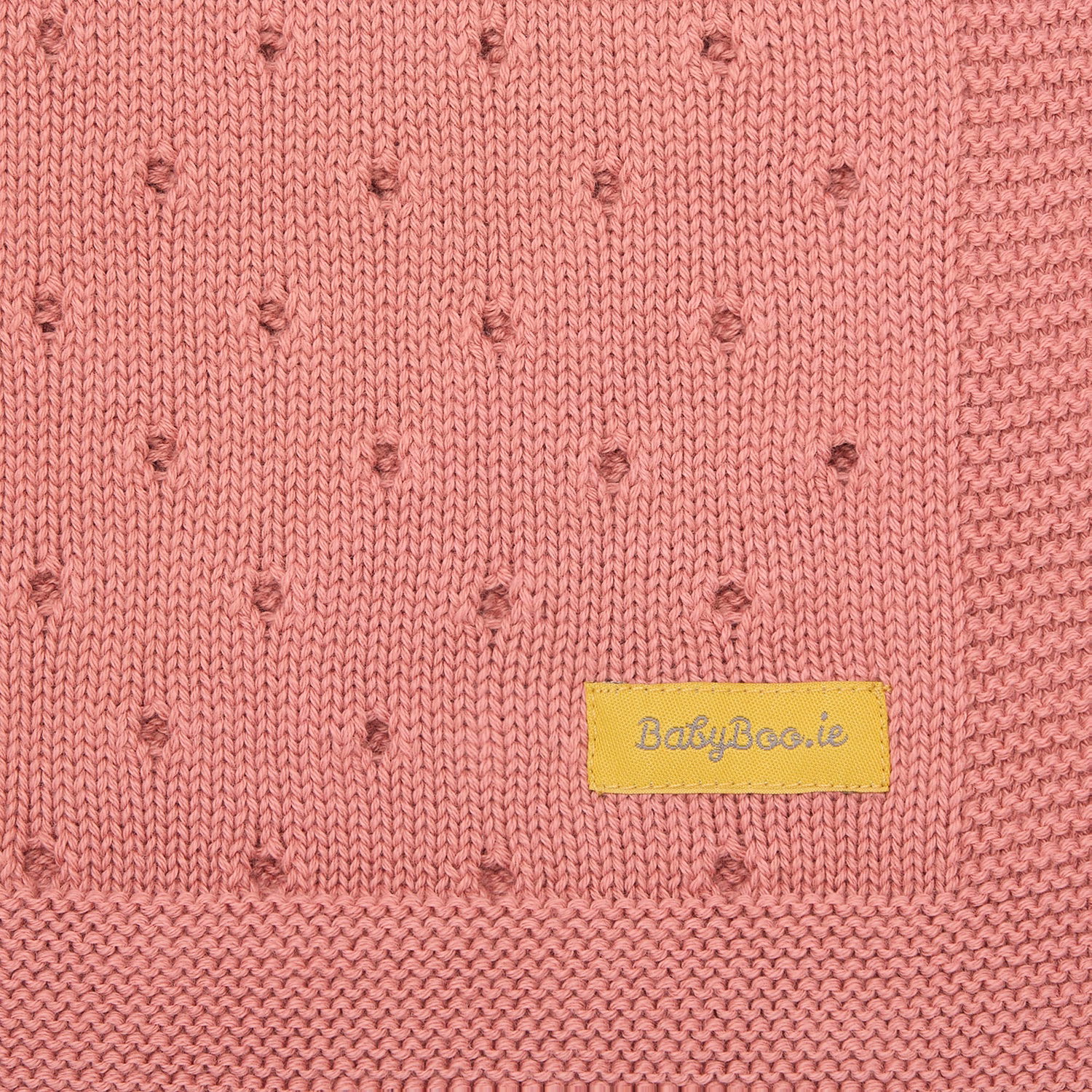 Organic Cotton Rose Cellular BlankieBoo