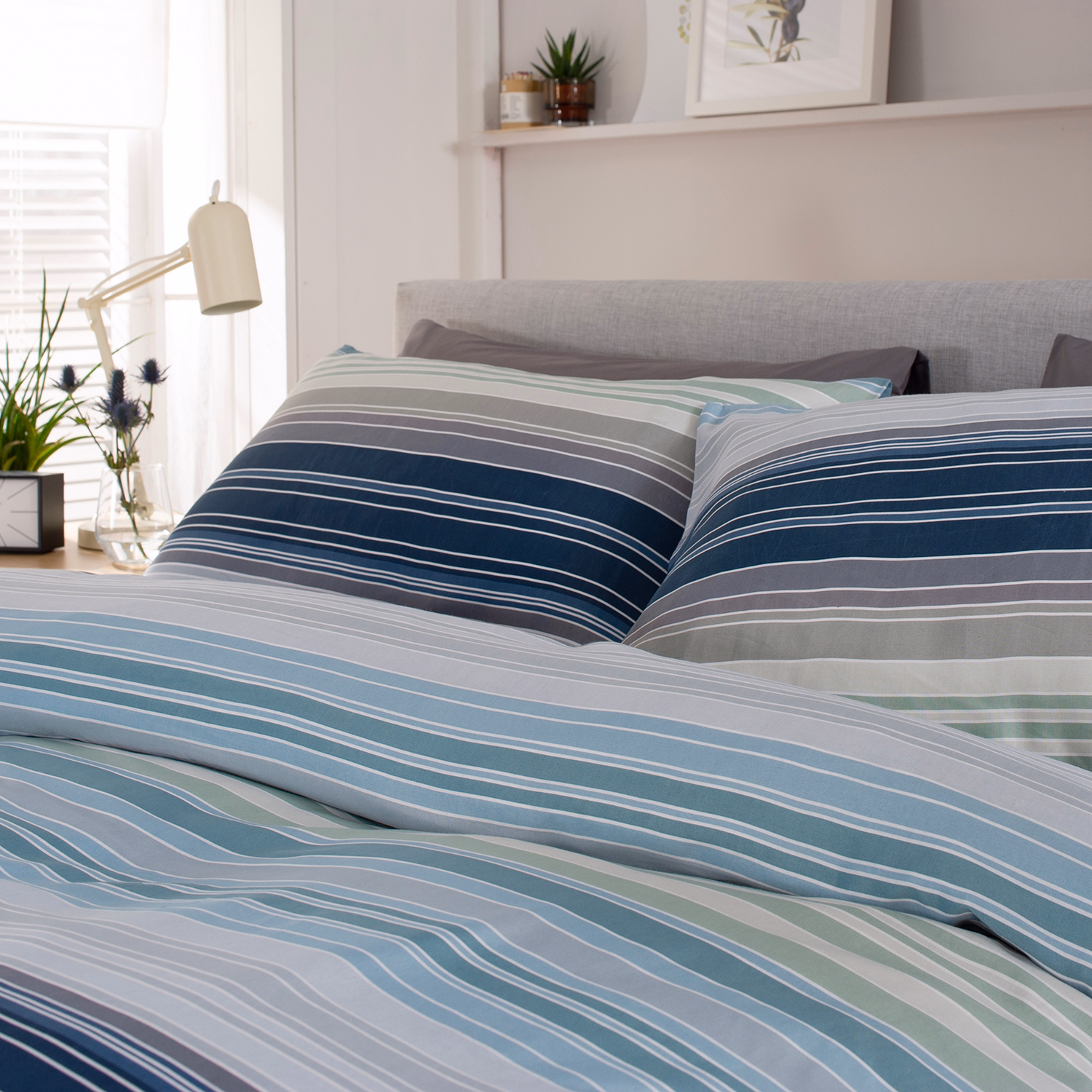Nantucket Stripe Duvet Set Multi
