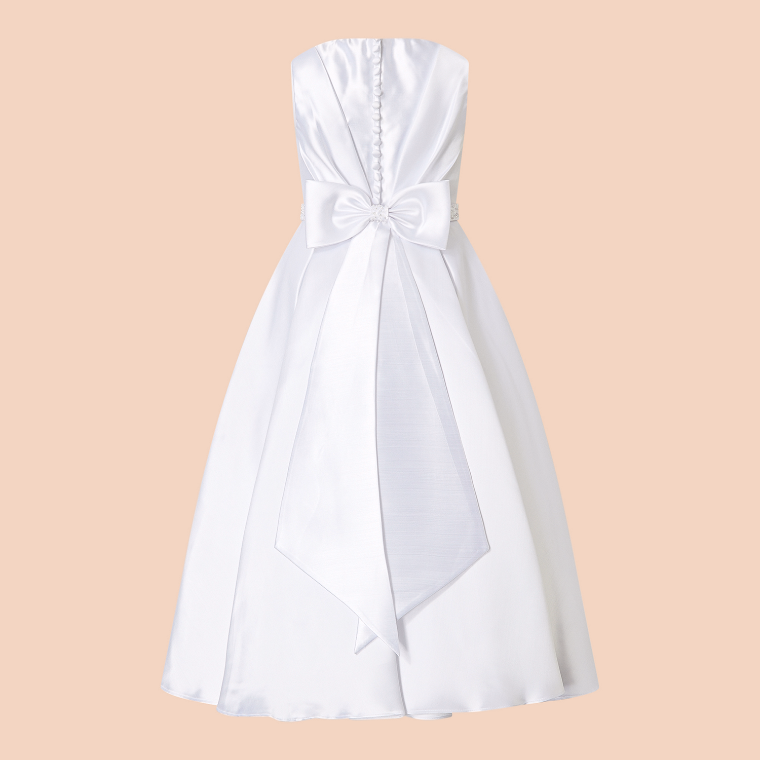 Sleeveless Communion Dress