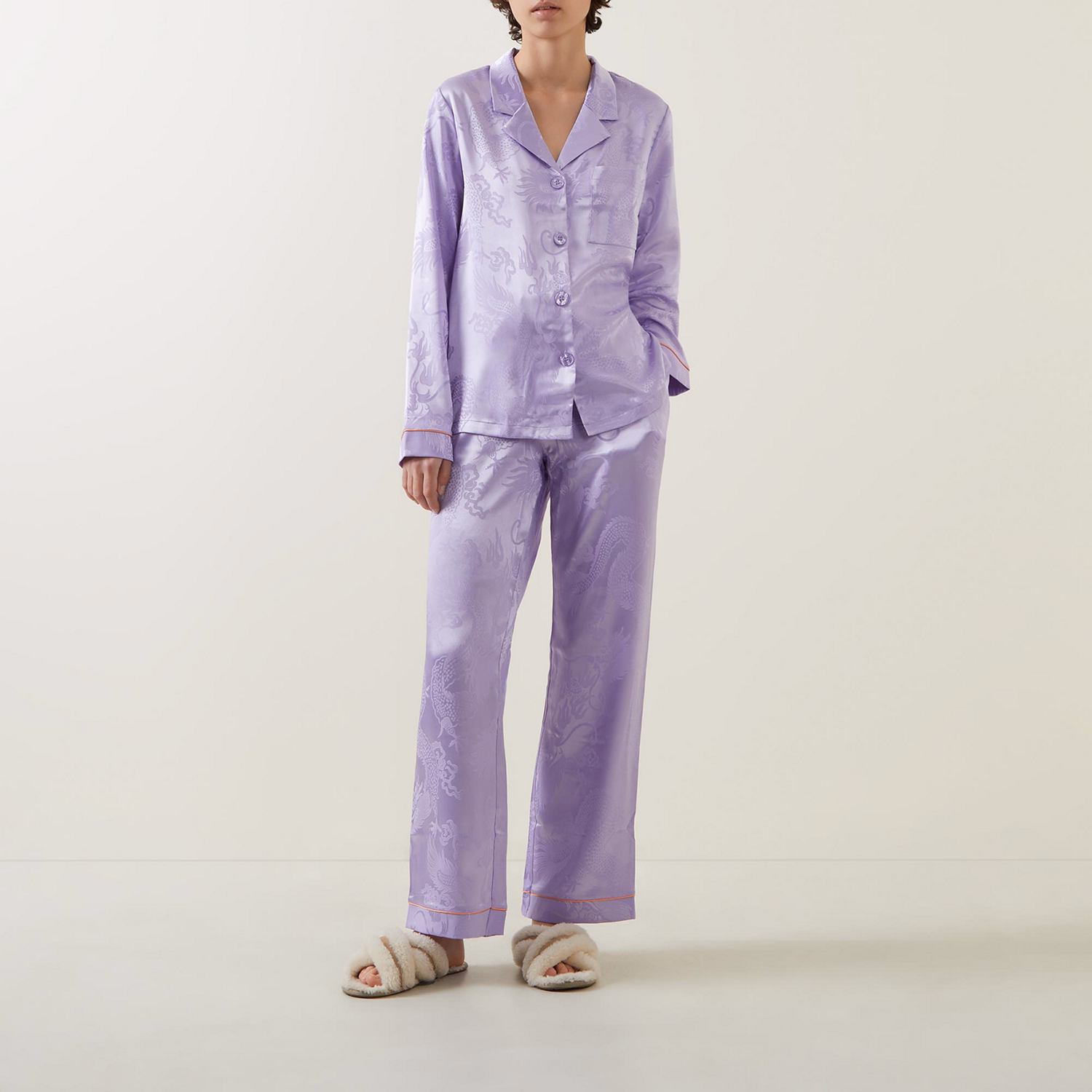 Dragon Jacquard Pyjama Set