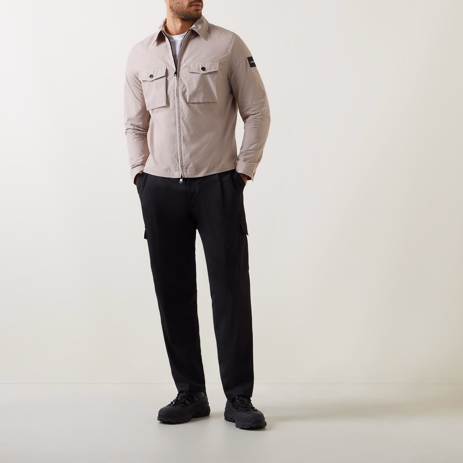 Lightweight Zip-Through Overshirt