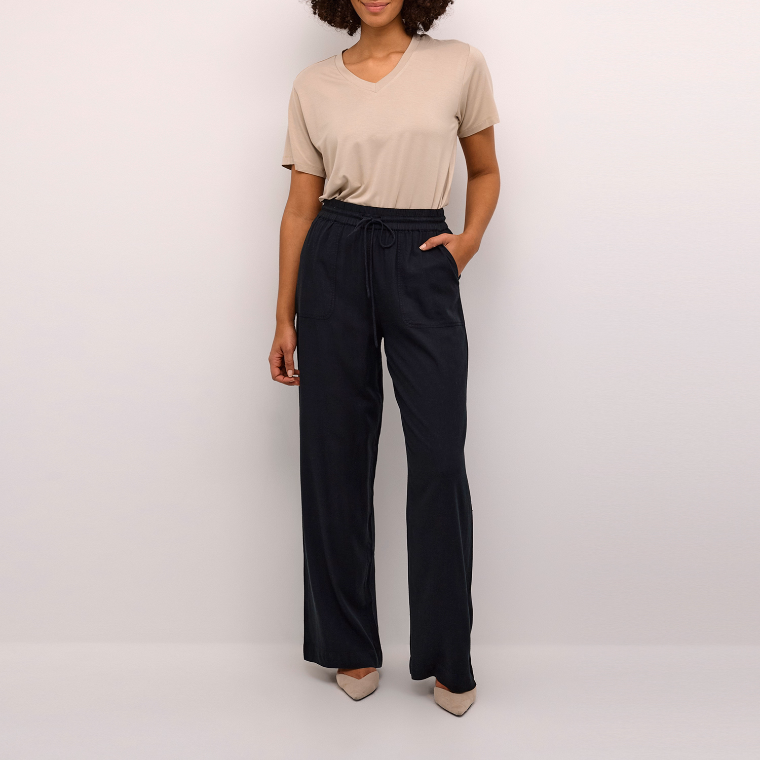 Milia Wide Leg Trousers