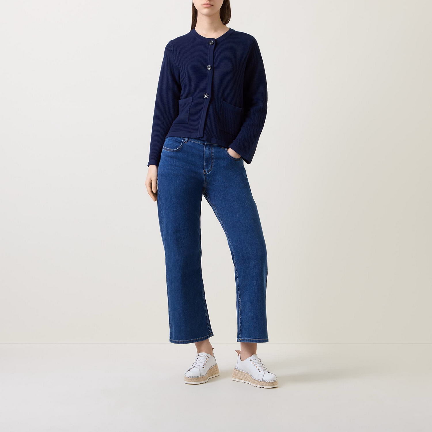 Luschia Cropped Cardigan