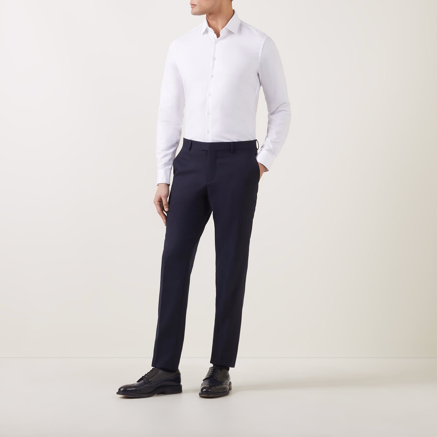 Stucture Single Cuff Shirt