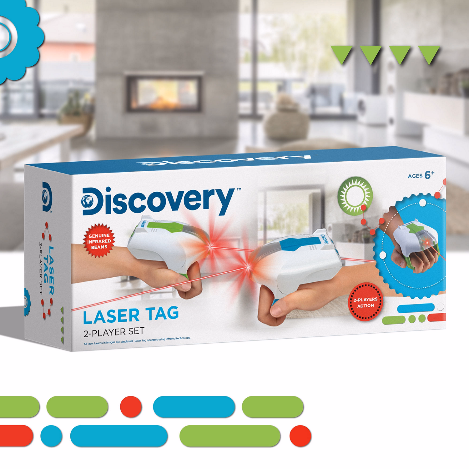 Two Player Electronic Laser Tag Set