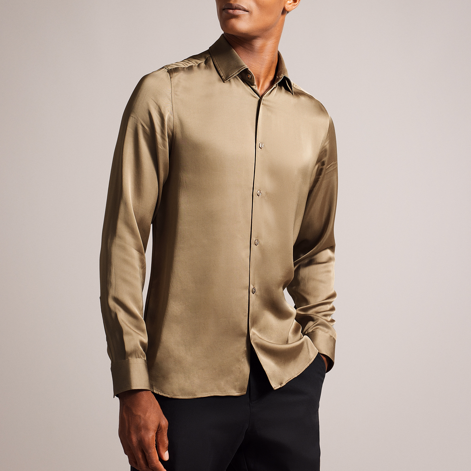 Corato Long Sleeve Lustrous Shirt