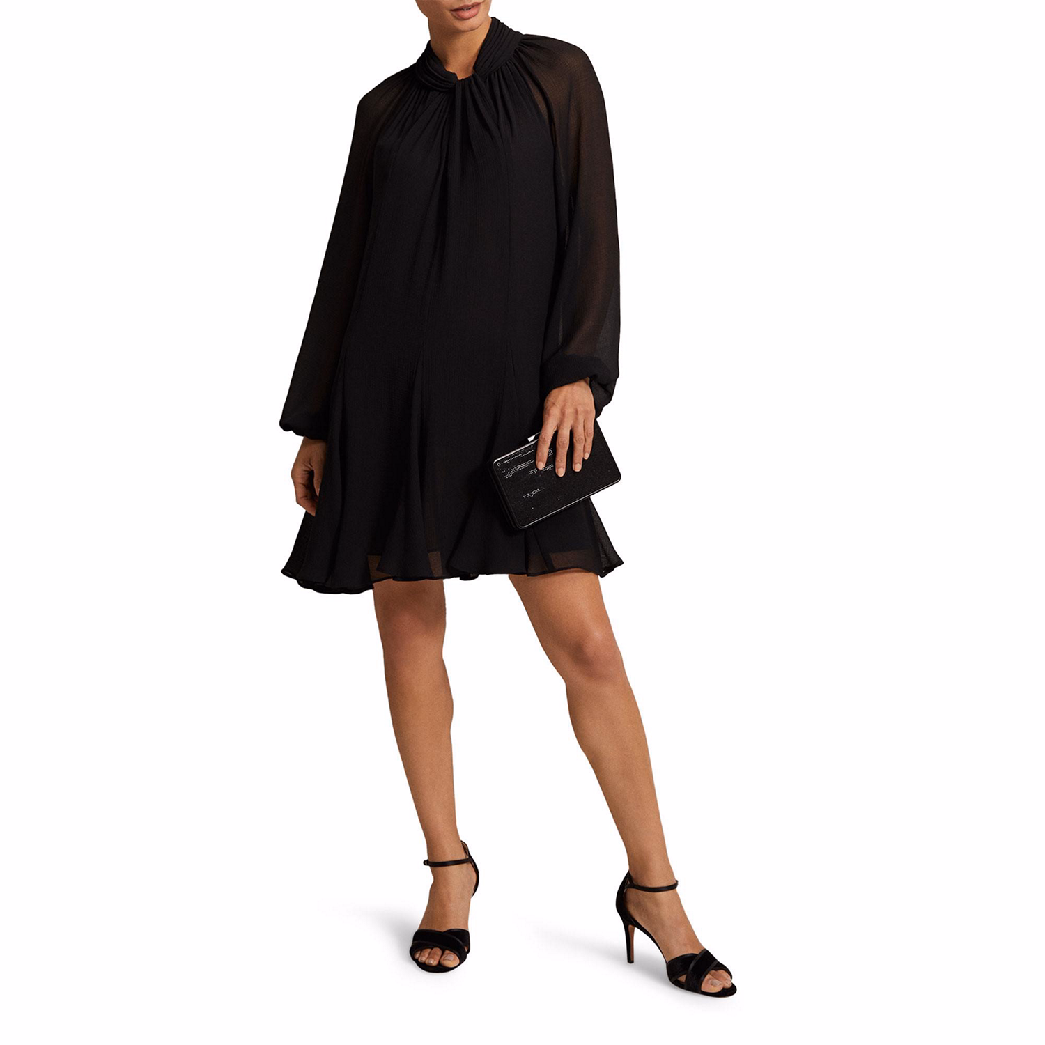 Romanna Twist Mini Dress