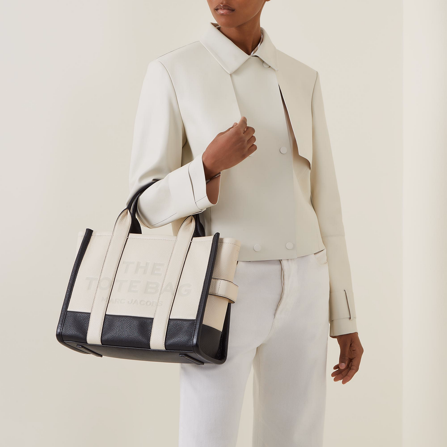 The Leather Medium Tote Bag