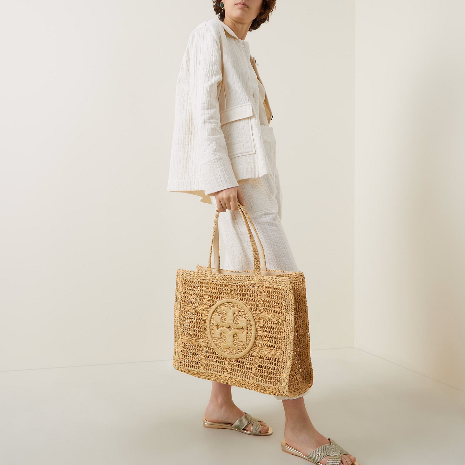 Ella Large Crochet Tote