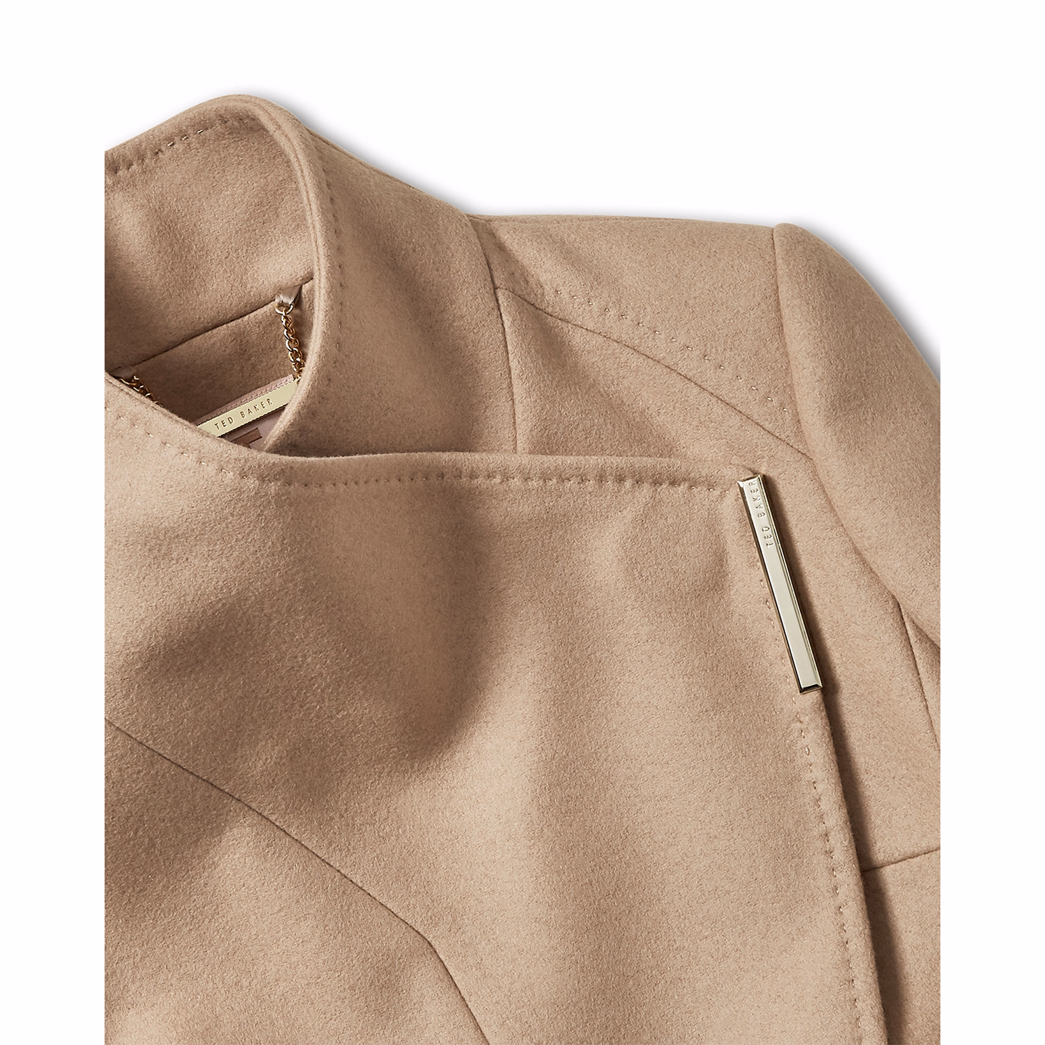 Rosess Short Wool Wrap Coat