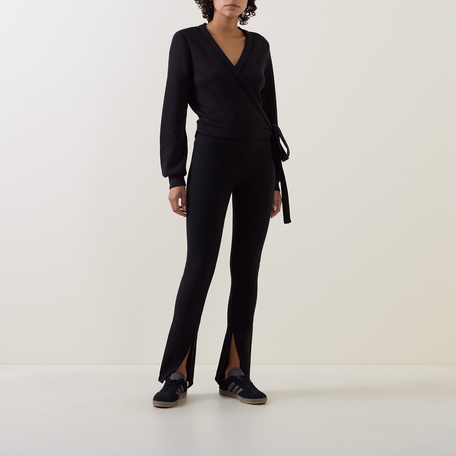 AirEssentials Tie Front Sweatshirt