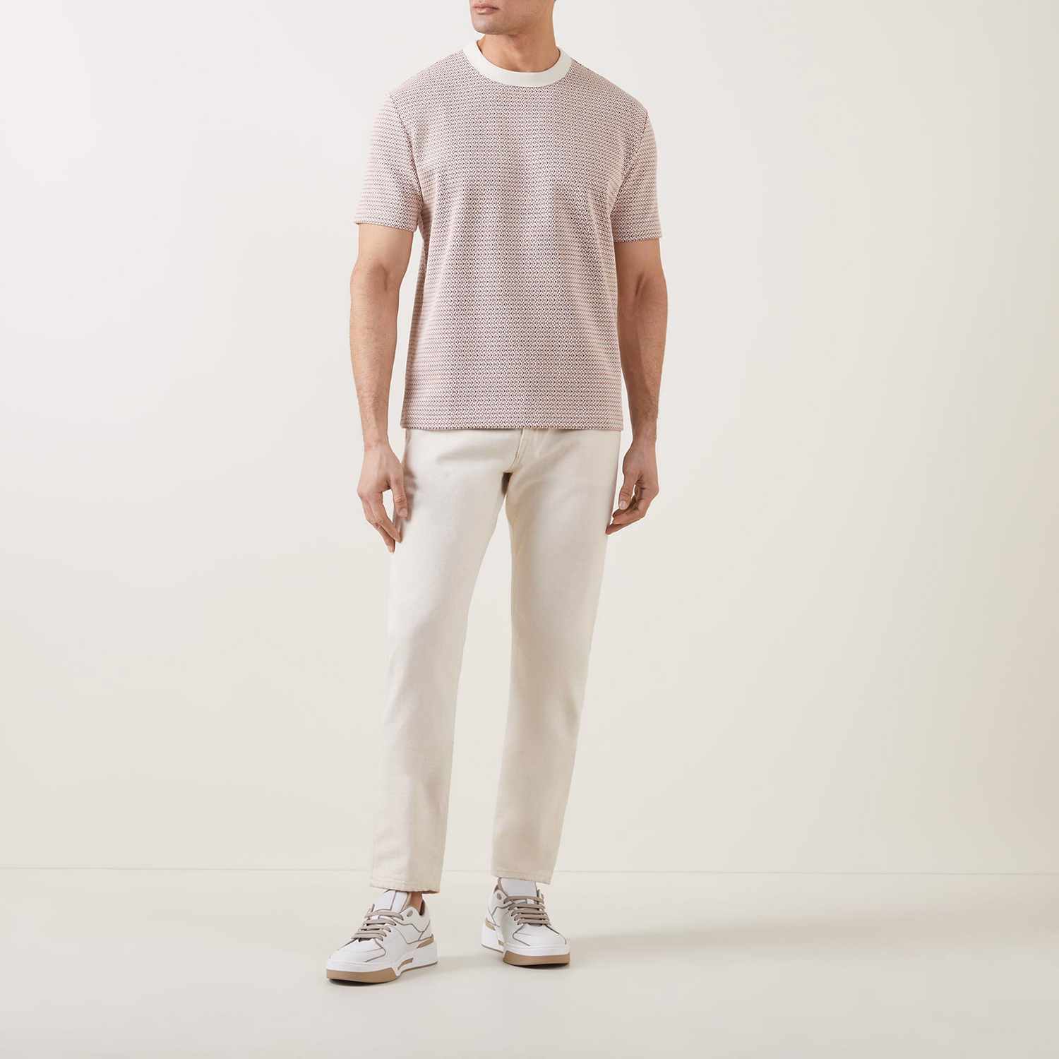 Woven Graphic T-Shirt