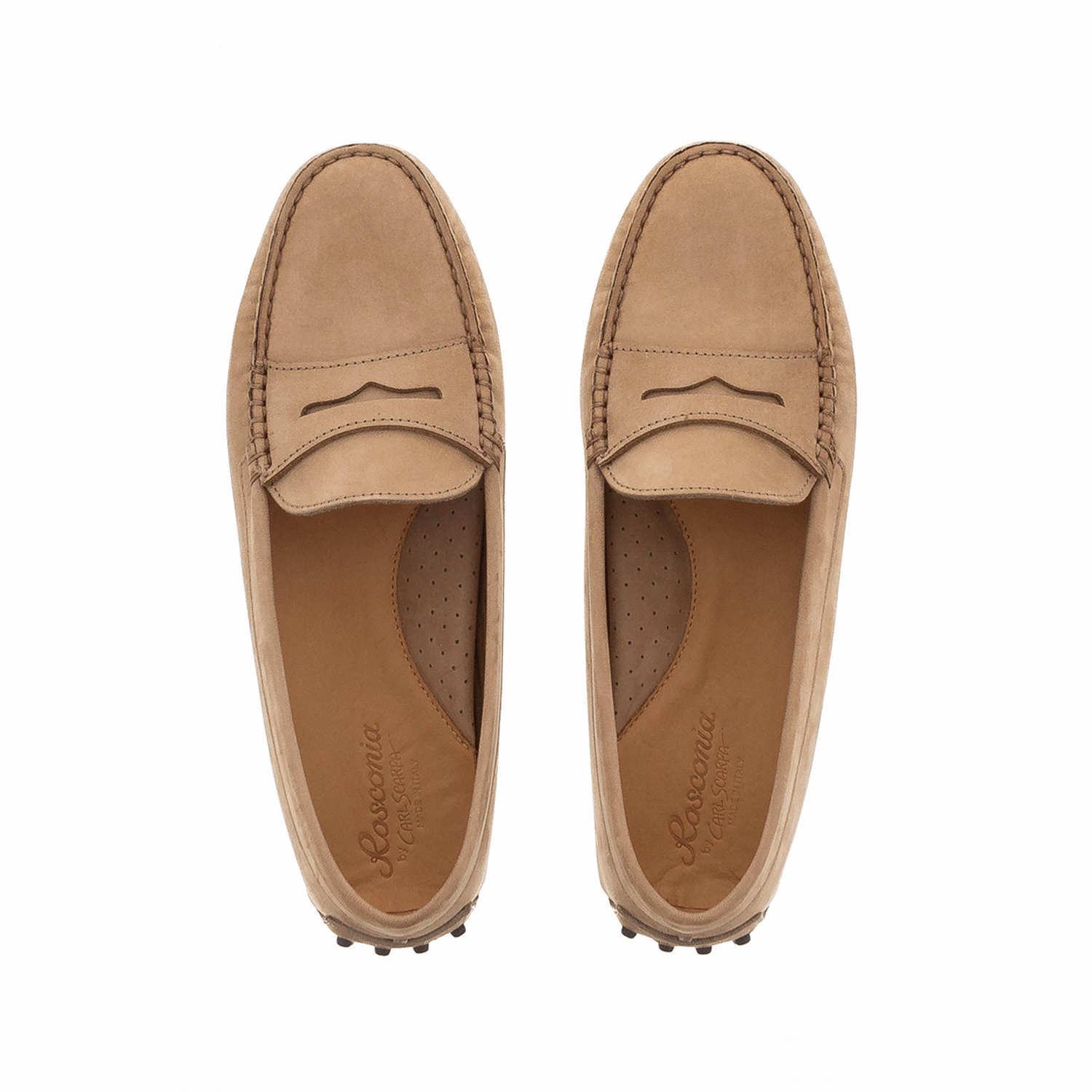 Domenica Suede Driving Shoes