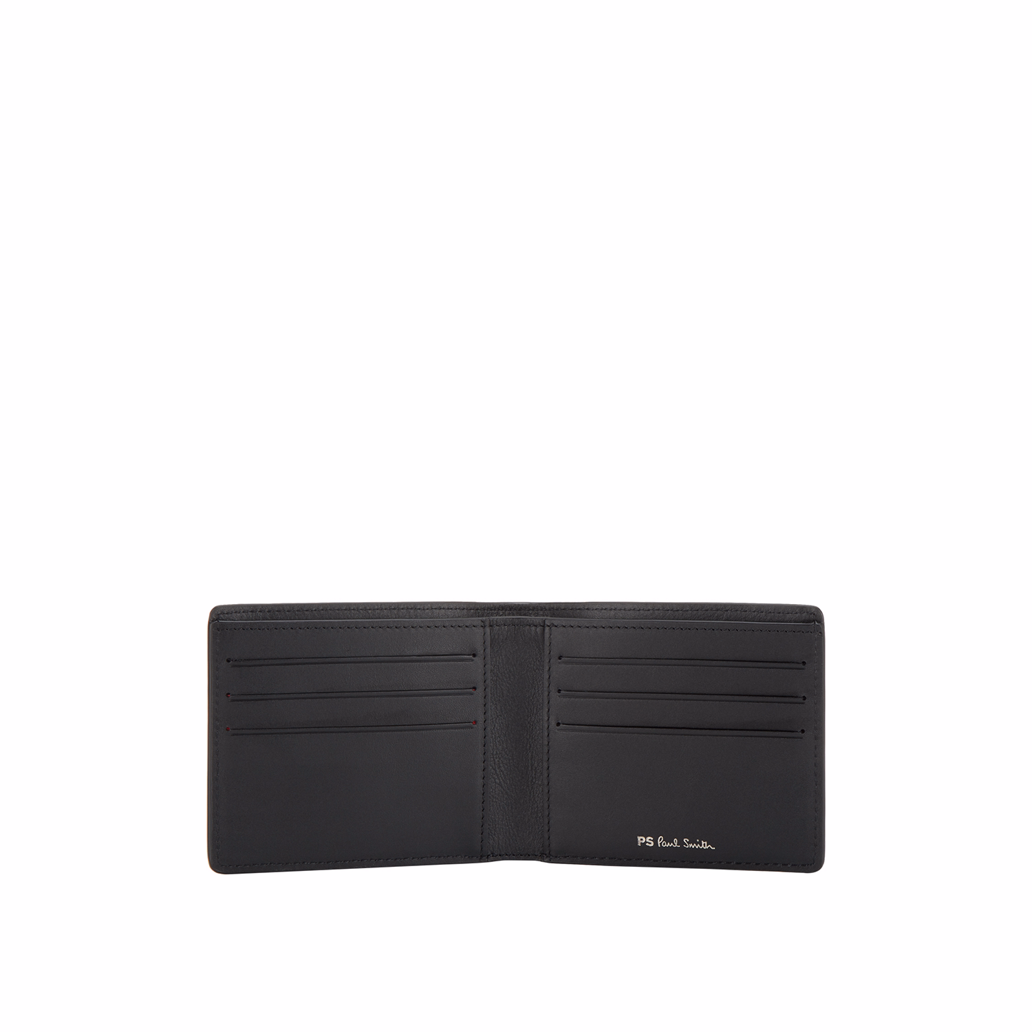 Zebra Logo Leather Billfold Wallet