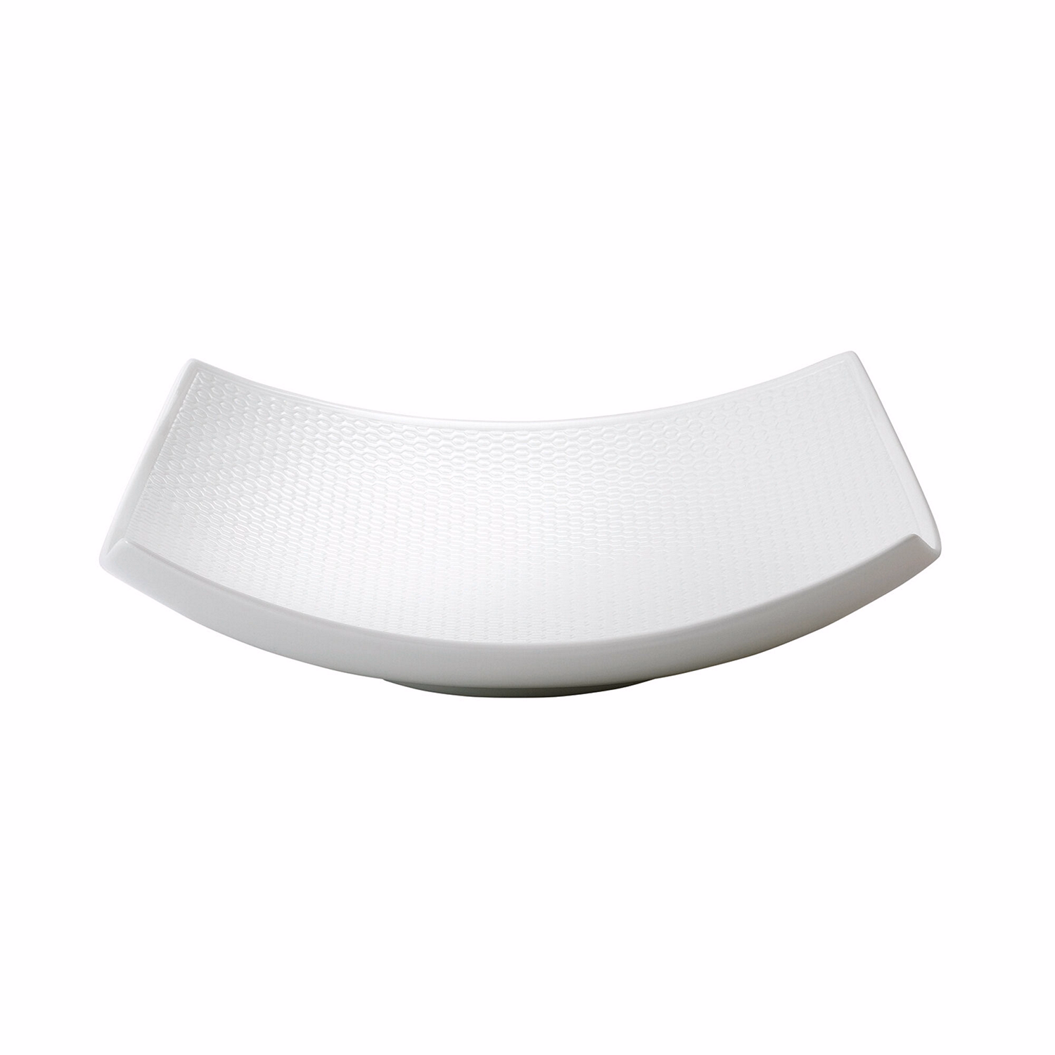 Gio Sculptural Serving Bowl 28cm White