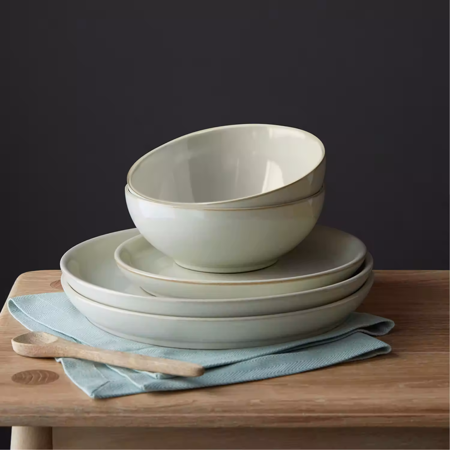 Linen Coupe Cereal Bowl