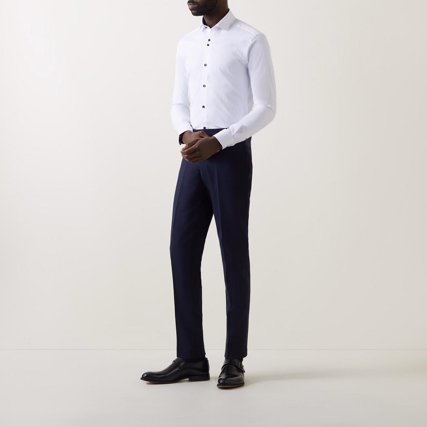 Kirk Stretch Single-Cuff Formal Shirt