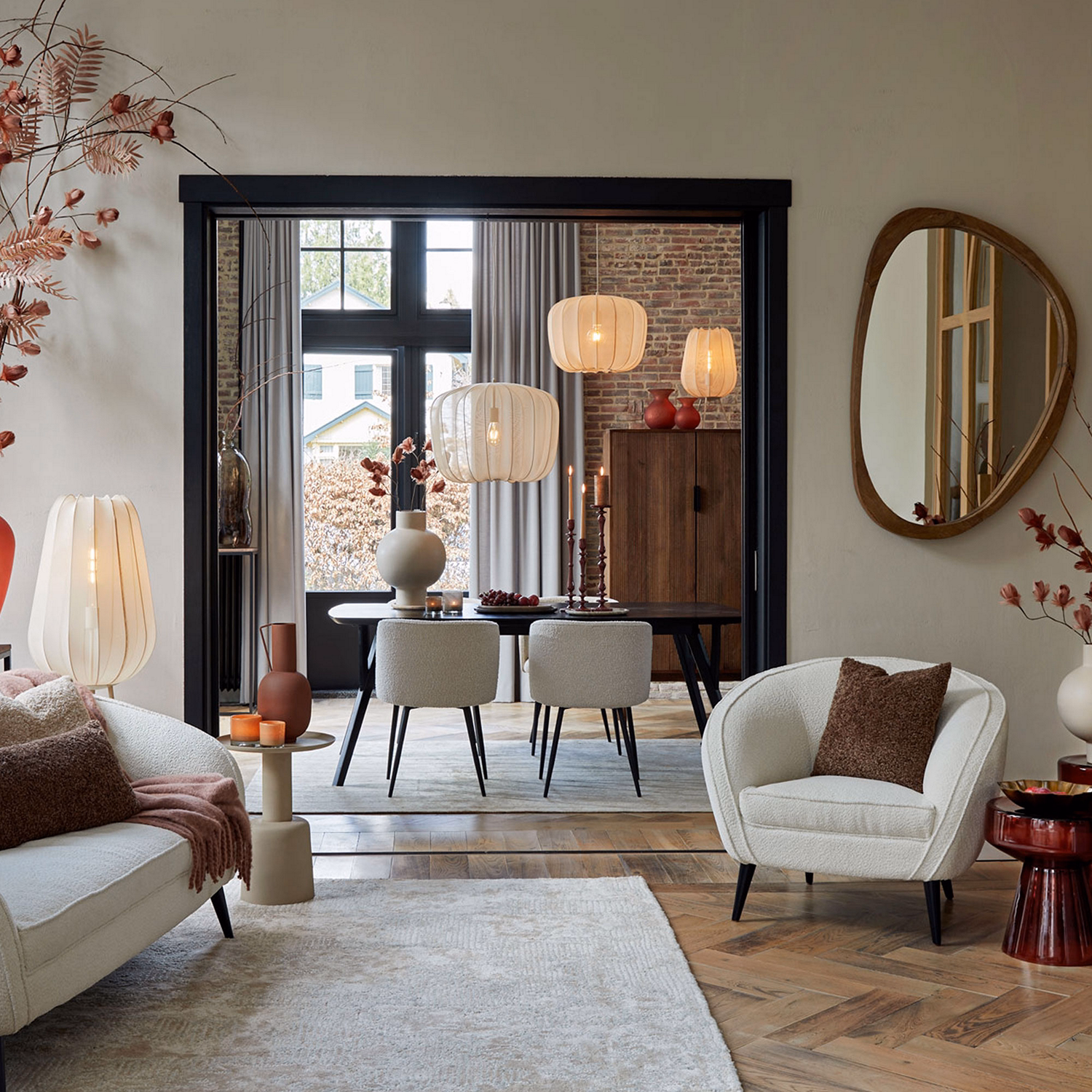 Titus Vase Matt Russet