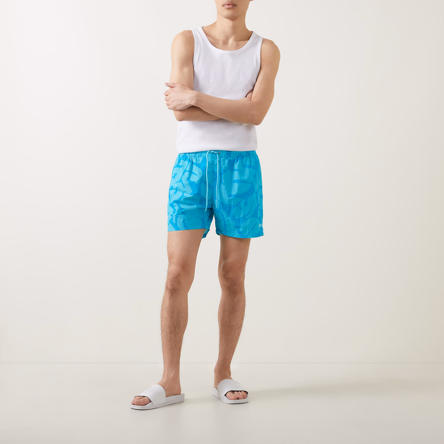 Bari Tropical Swim Shorts